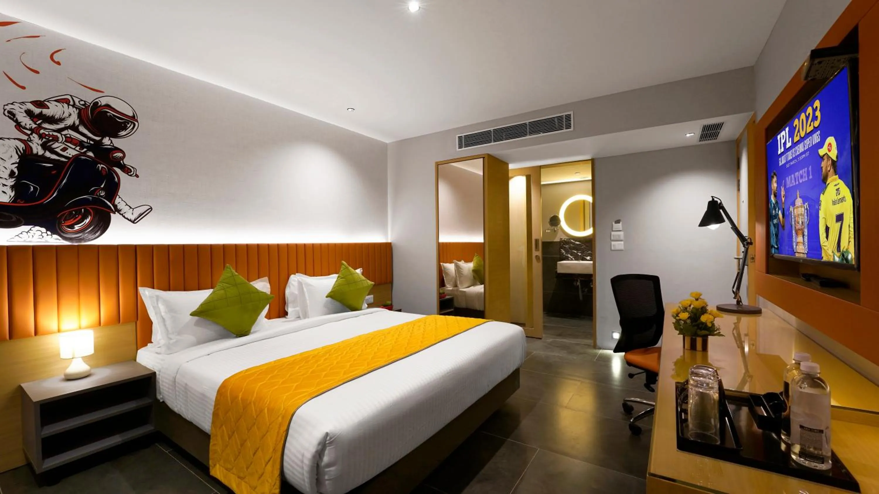 Bedroom, Bed in City Keys Bangalore By Bestinn Leisure