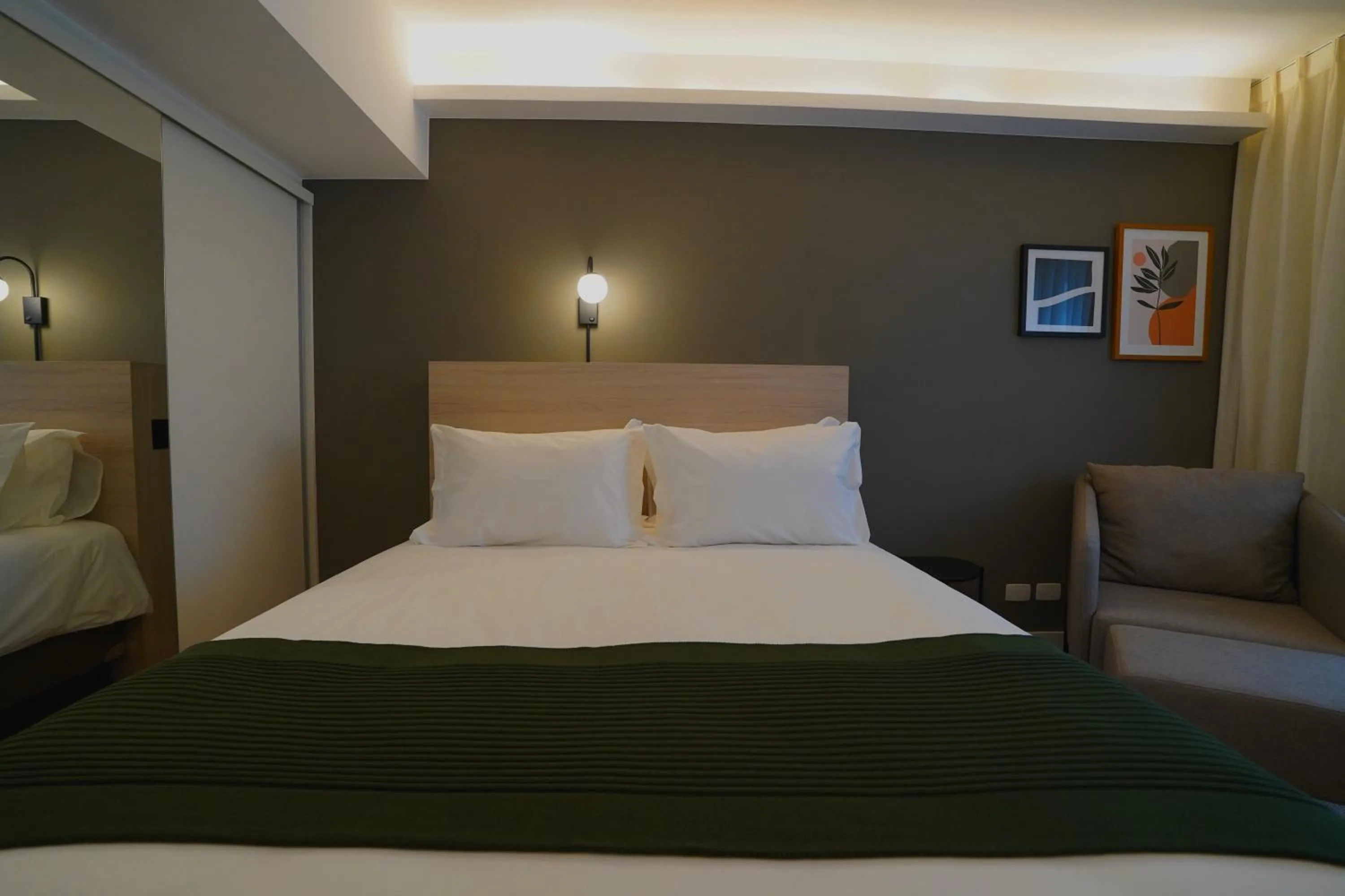 Bed in HIGI HOTEL SÃO PAULO