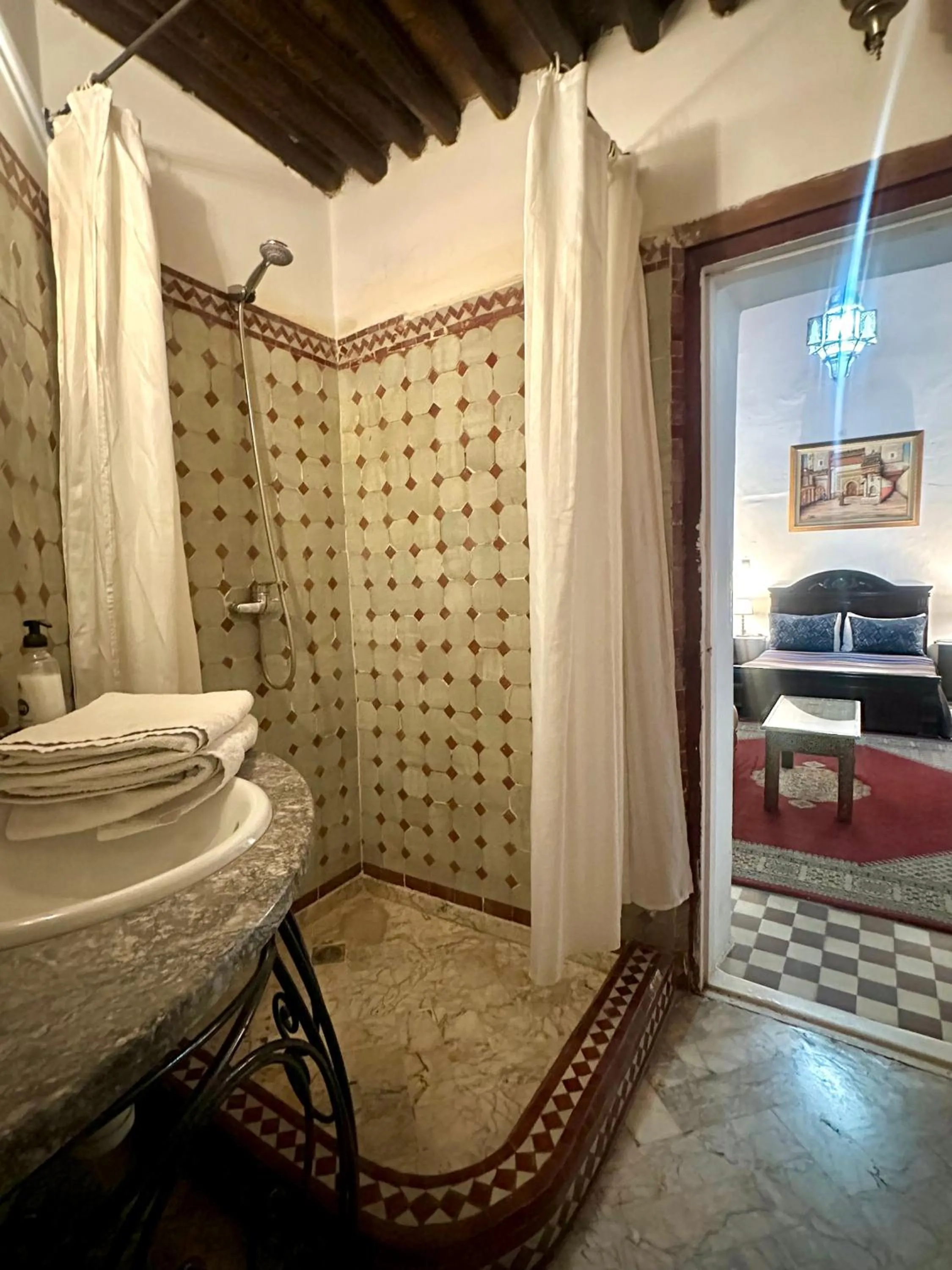 Bed in Riad A La Belle Etoile