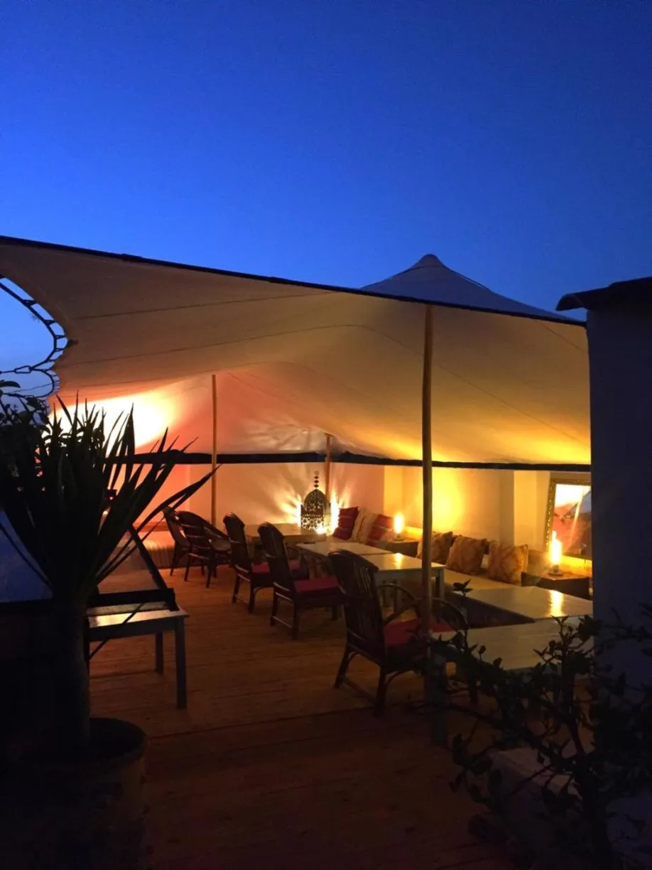 Patio in Riad A La Belle Etoile