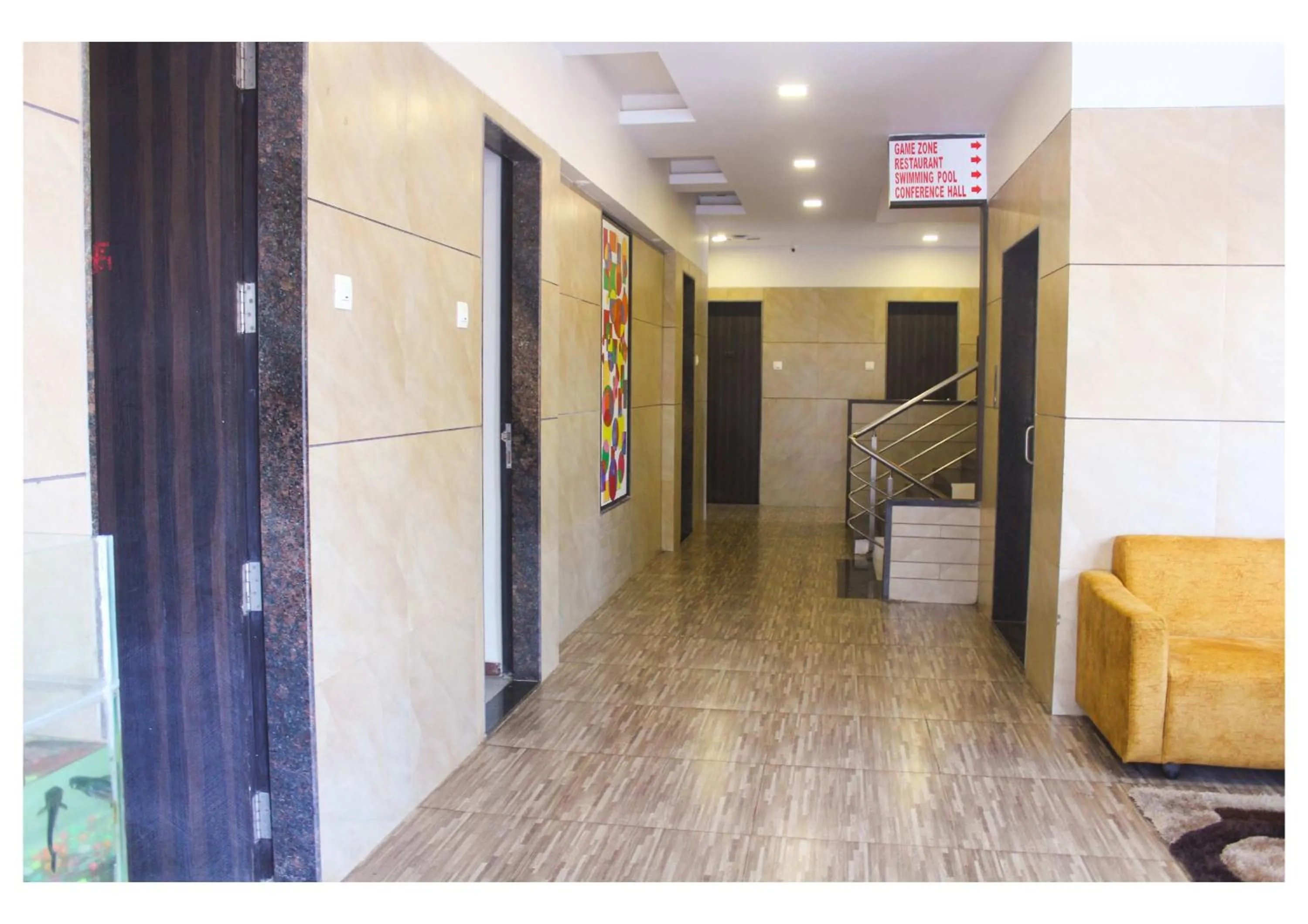 Facility for disabled guests in Hotel Lalit inn
