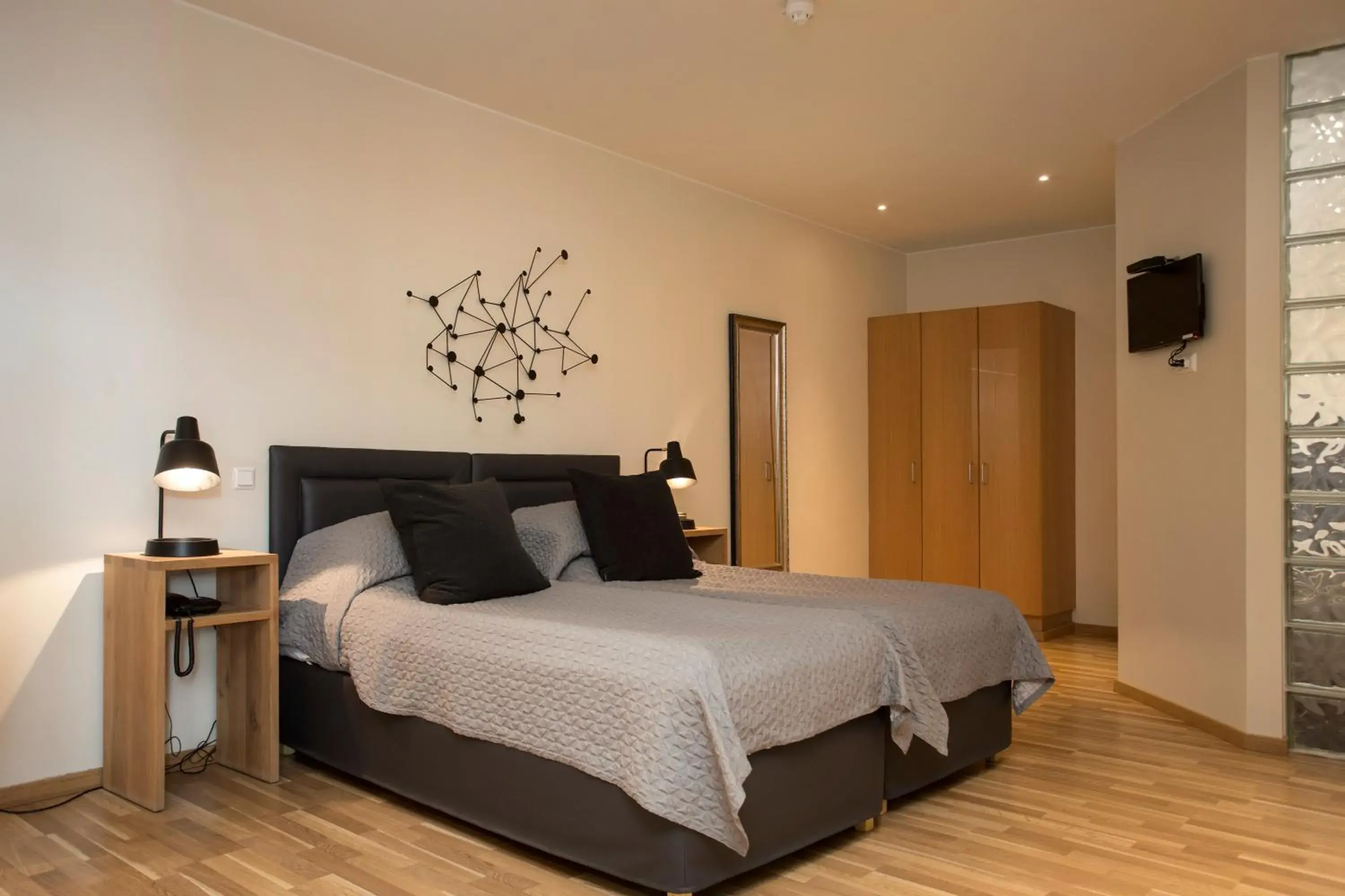 Bed in Hotel Frón Bed in Hotel Frón