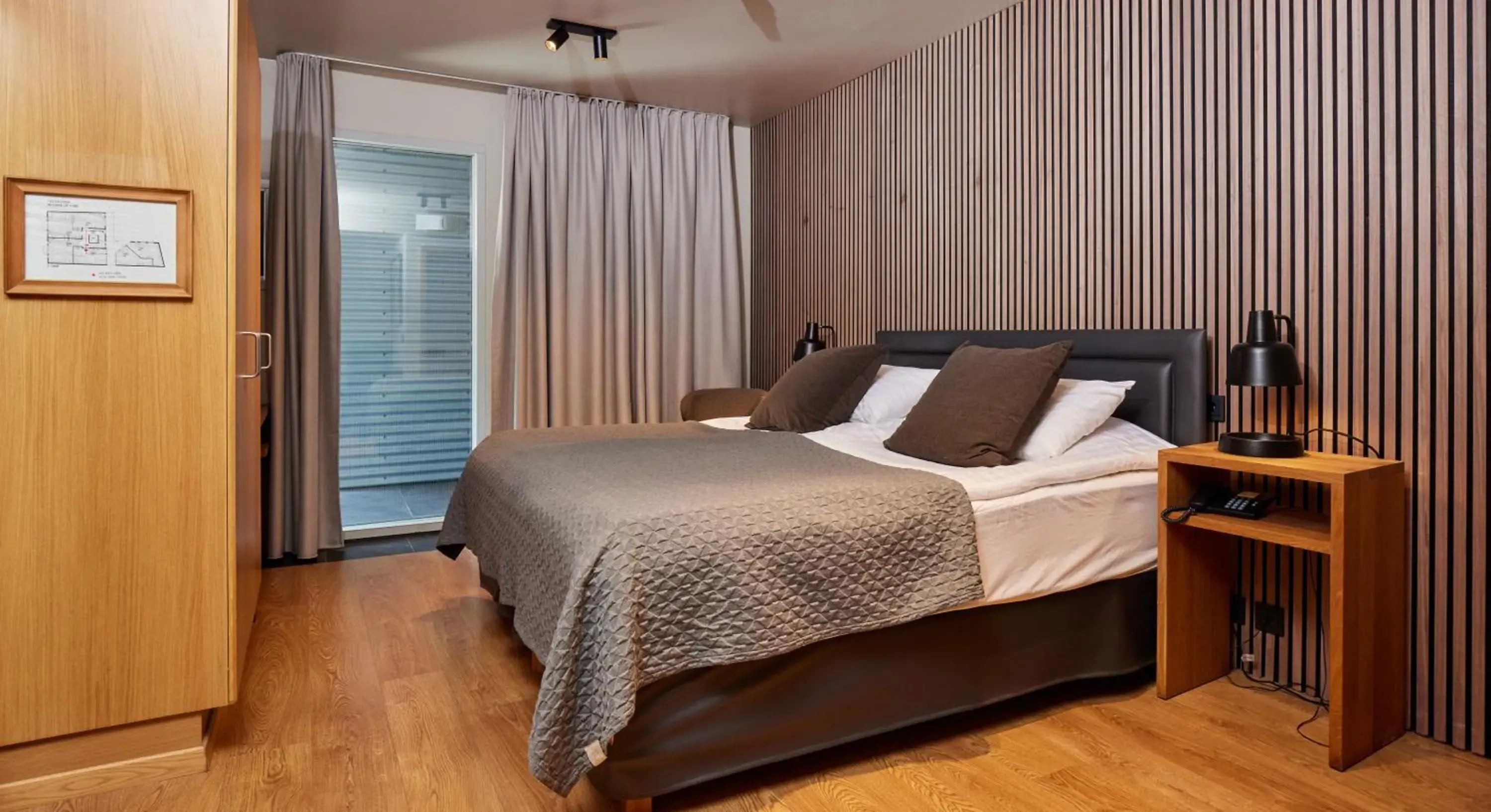 Bed in Hotel Frón Bed in Hotel Frón