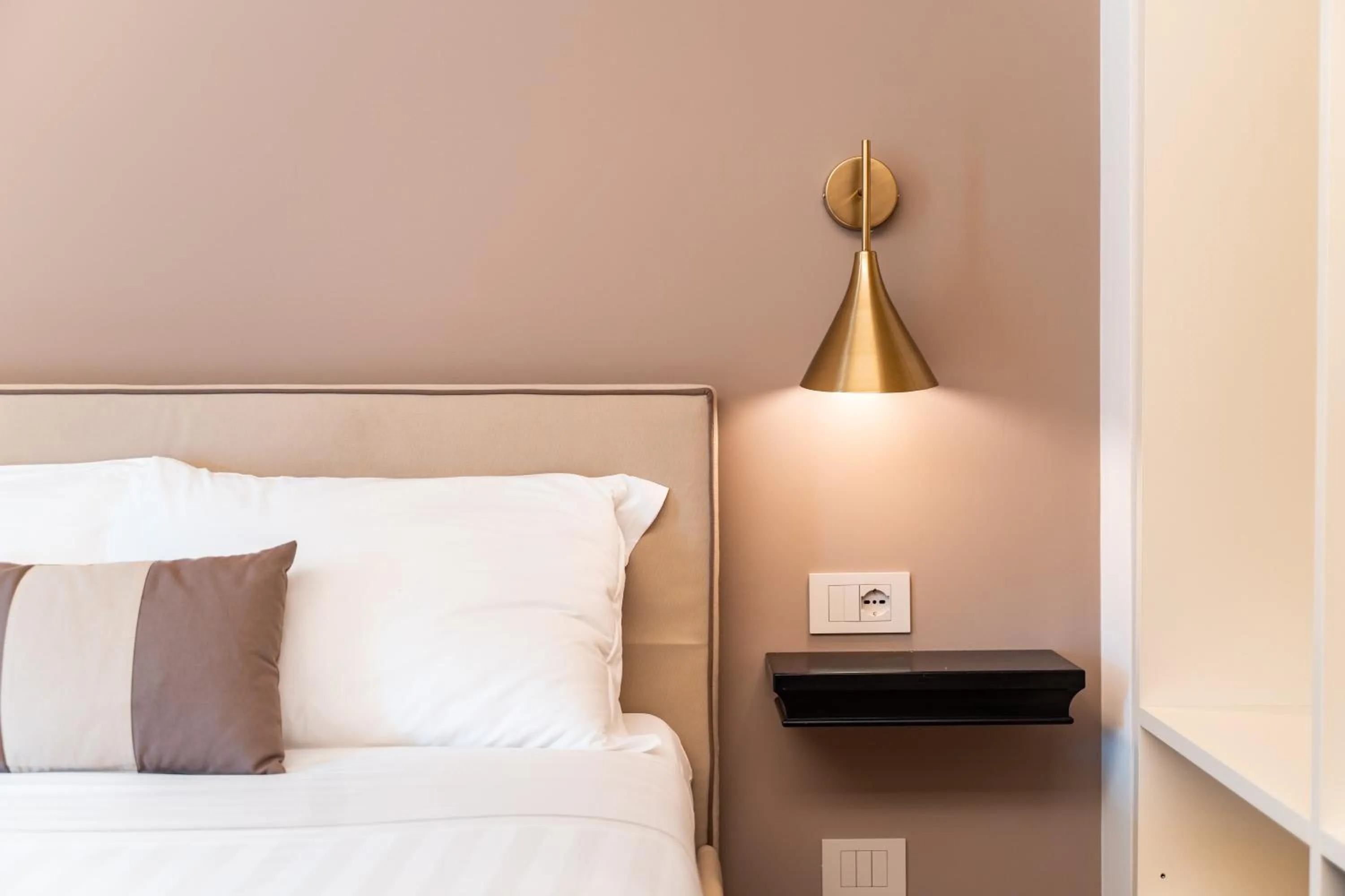 Bed in Hotel del Conte