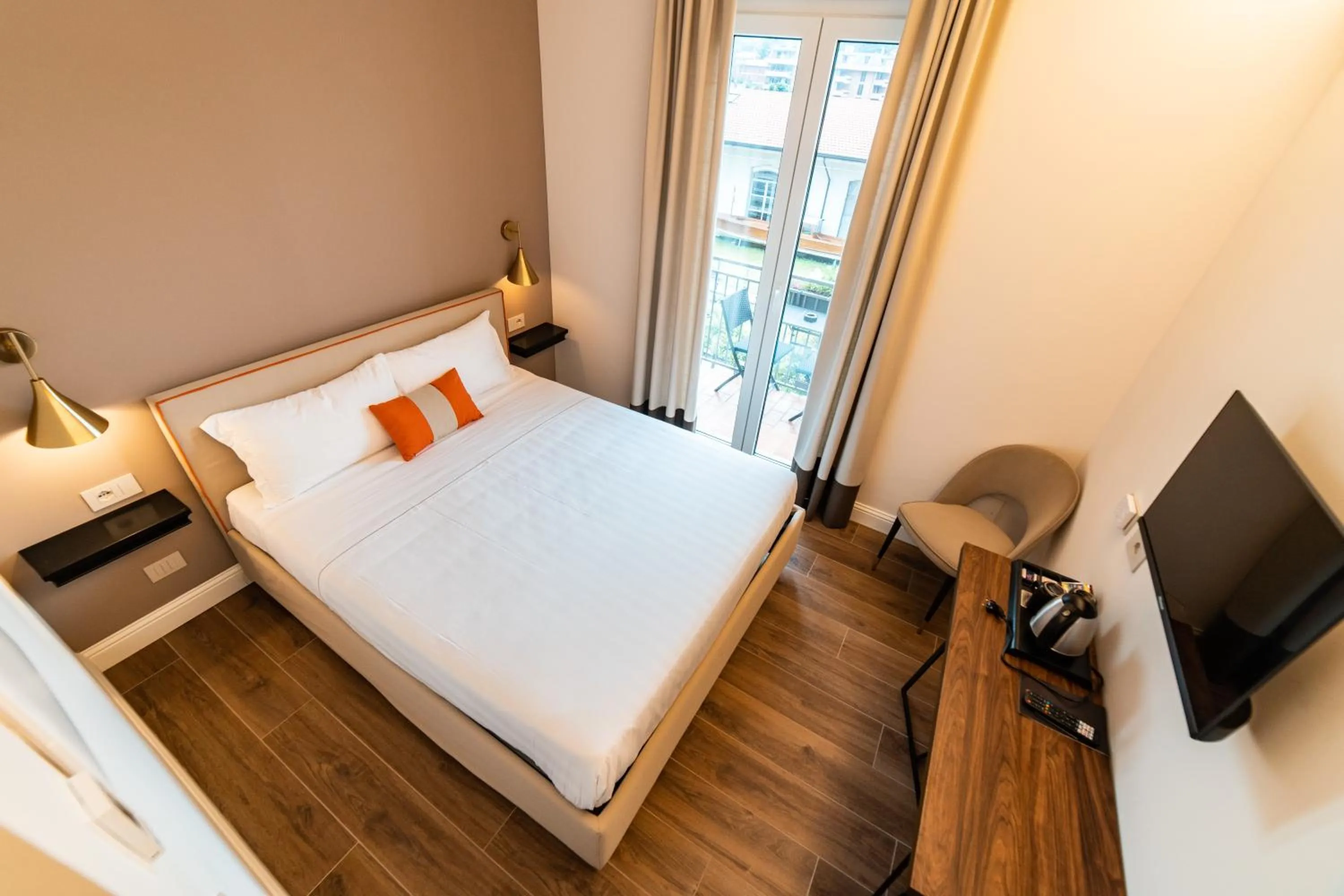 Bed in Hotel del Conte