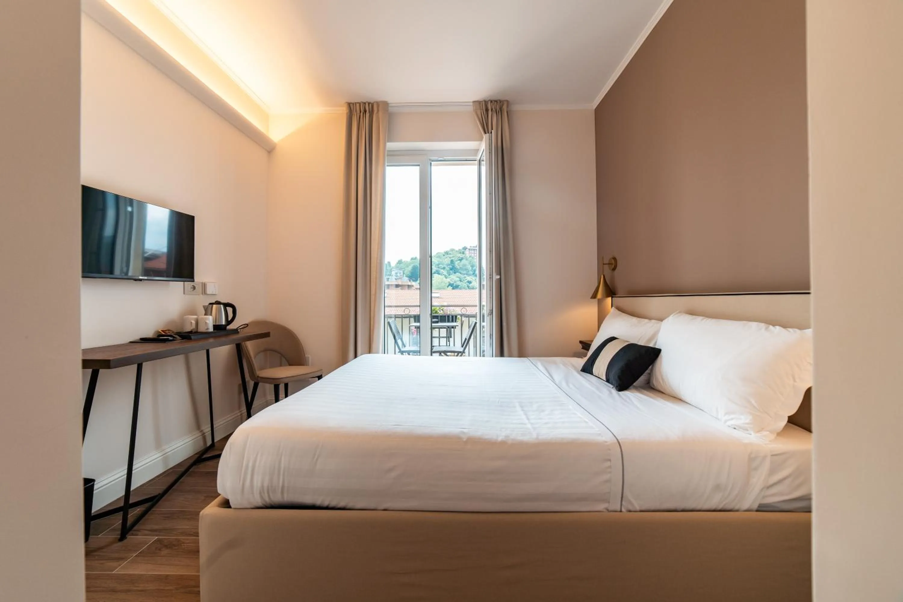 Bed in Hotel del Conte