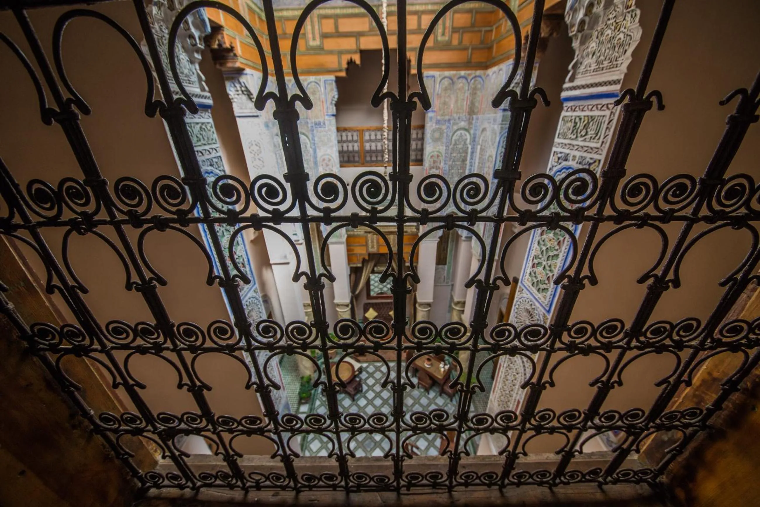 Inner courtyard view in Dar victoria