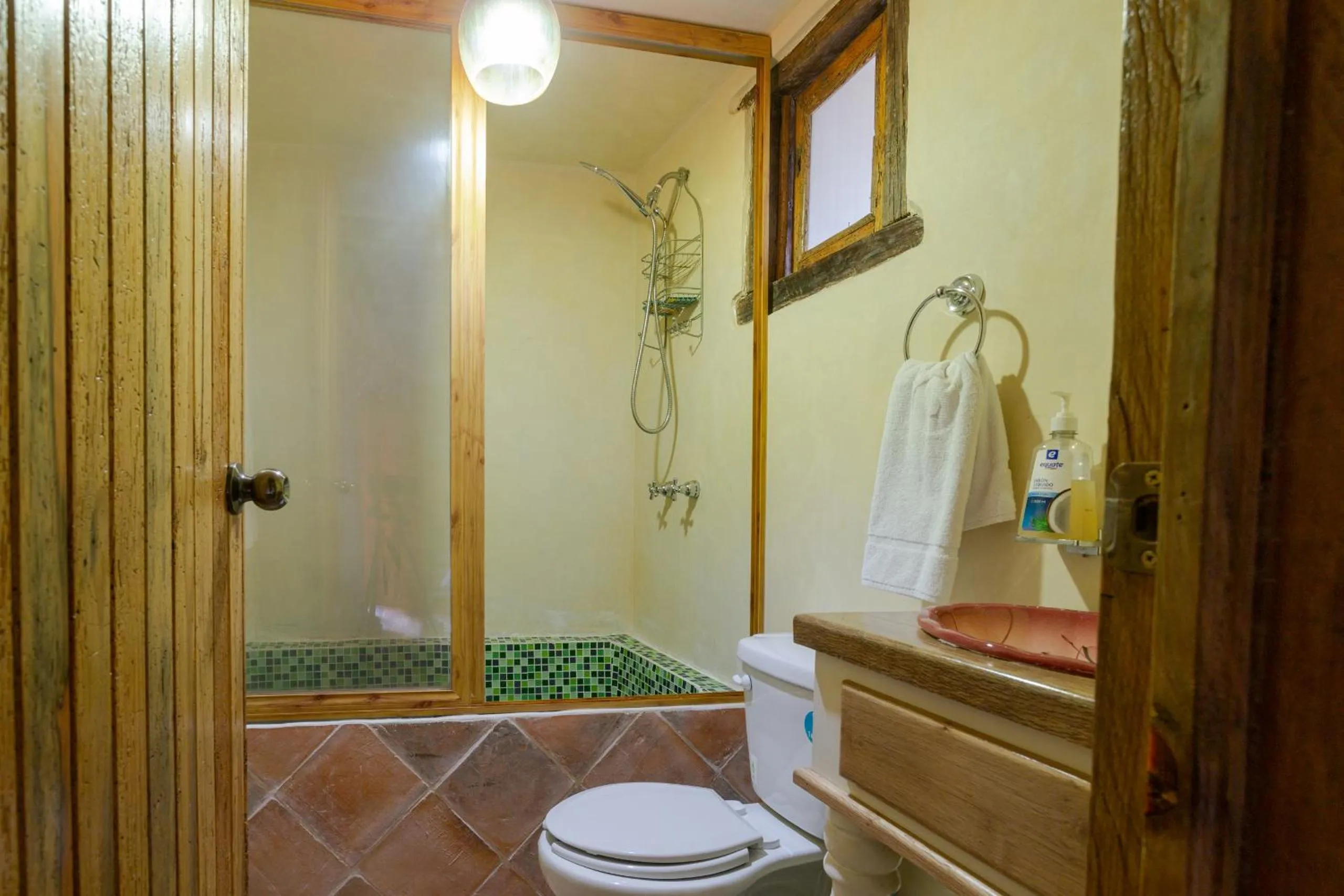 Shower in Hotel Boutique El Rincón