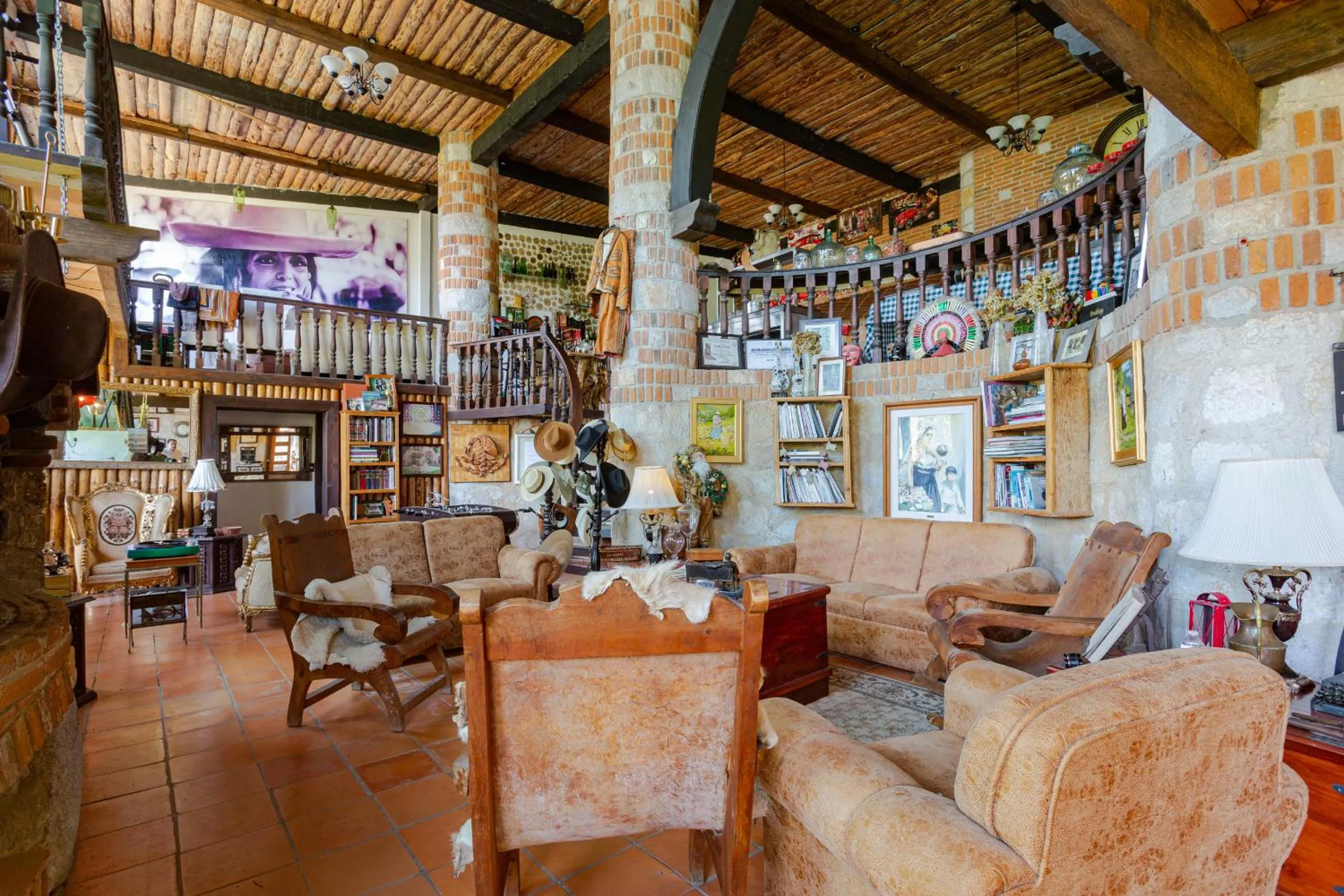 Living room in Hotel Boutique El Rincón