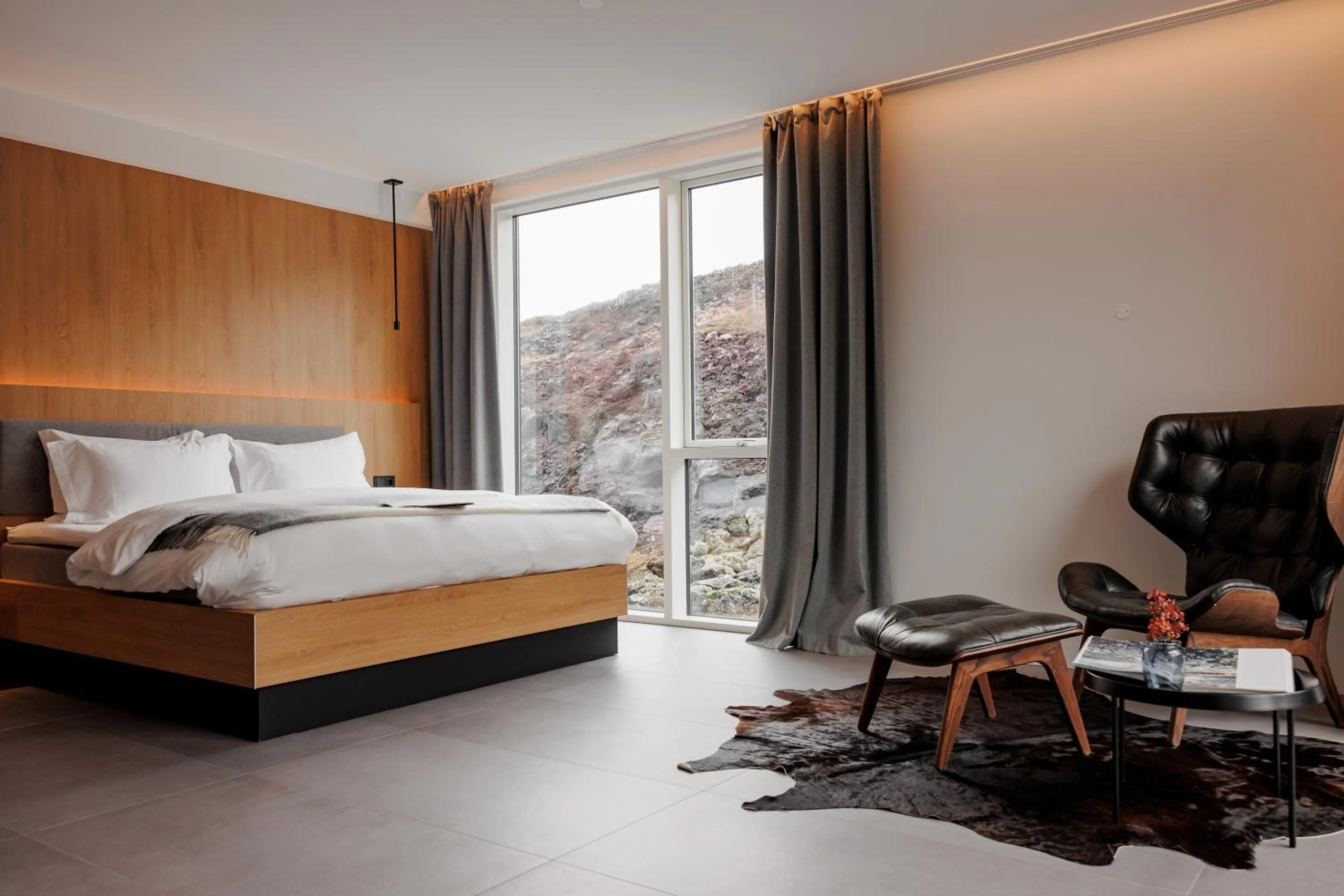 Photo of the whole room, Bed in ION Adventure Hotel, Nesjavellir, a Member of Design Hotels