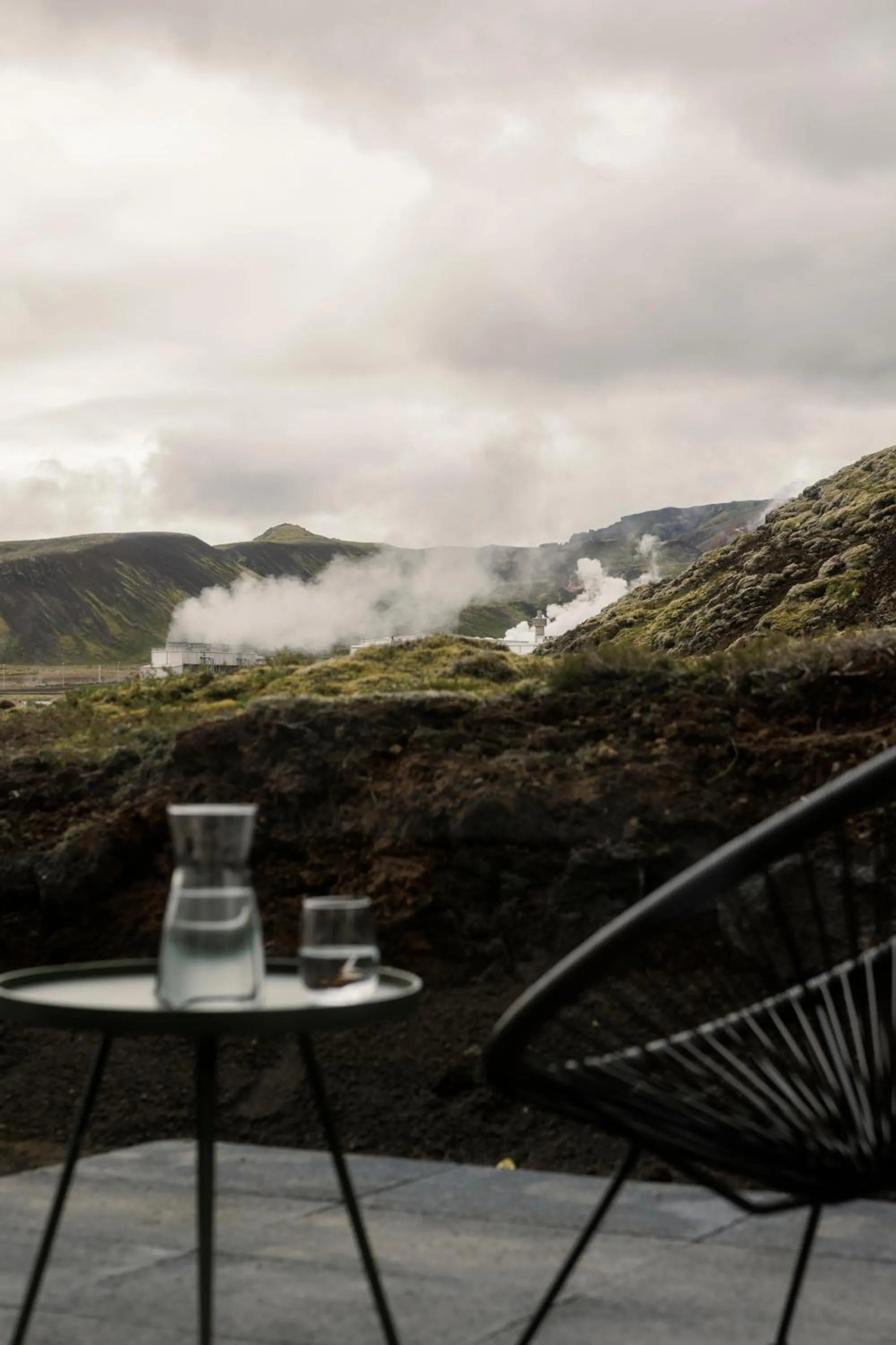 Patio in ION Adventure Hotel, Nesjavellir, a Member of Design Hotels