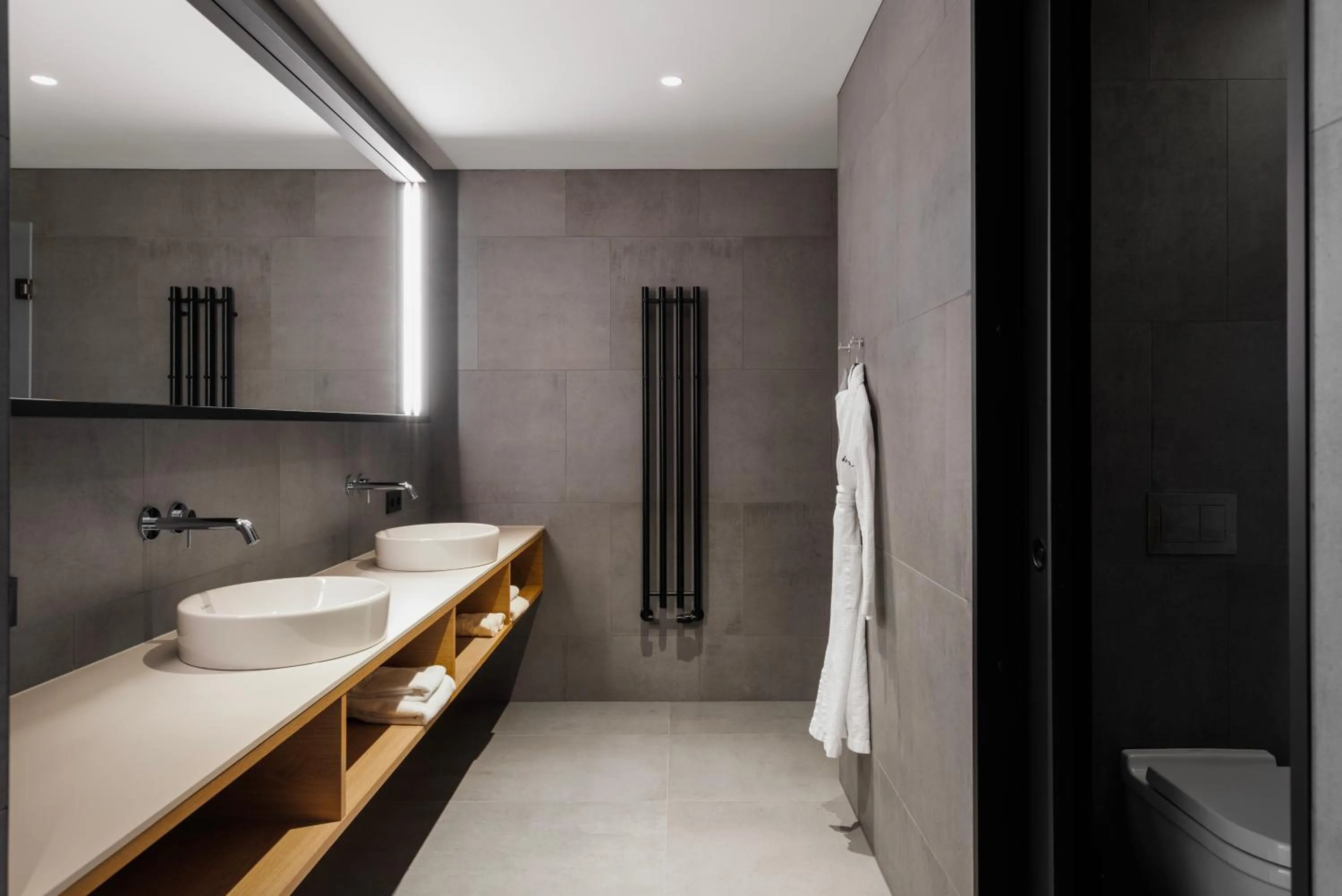 Bathroom in ION Adventure Hotel, Nesjavellir, a Member of Design Hotels