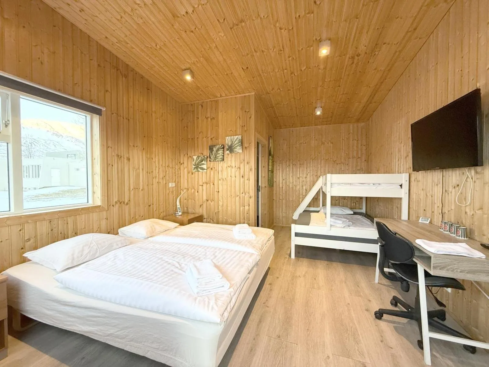 Bedroom, Bed in Hótel Dalvík