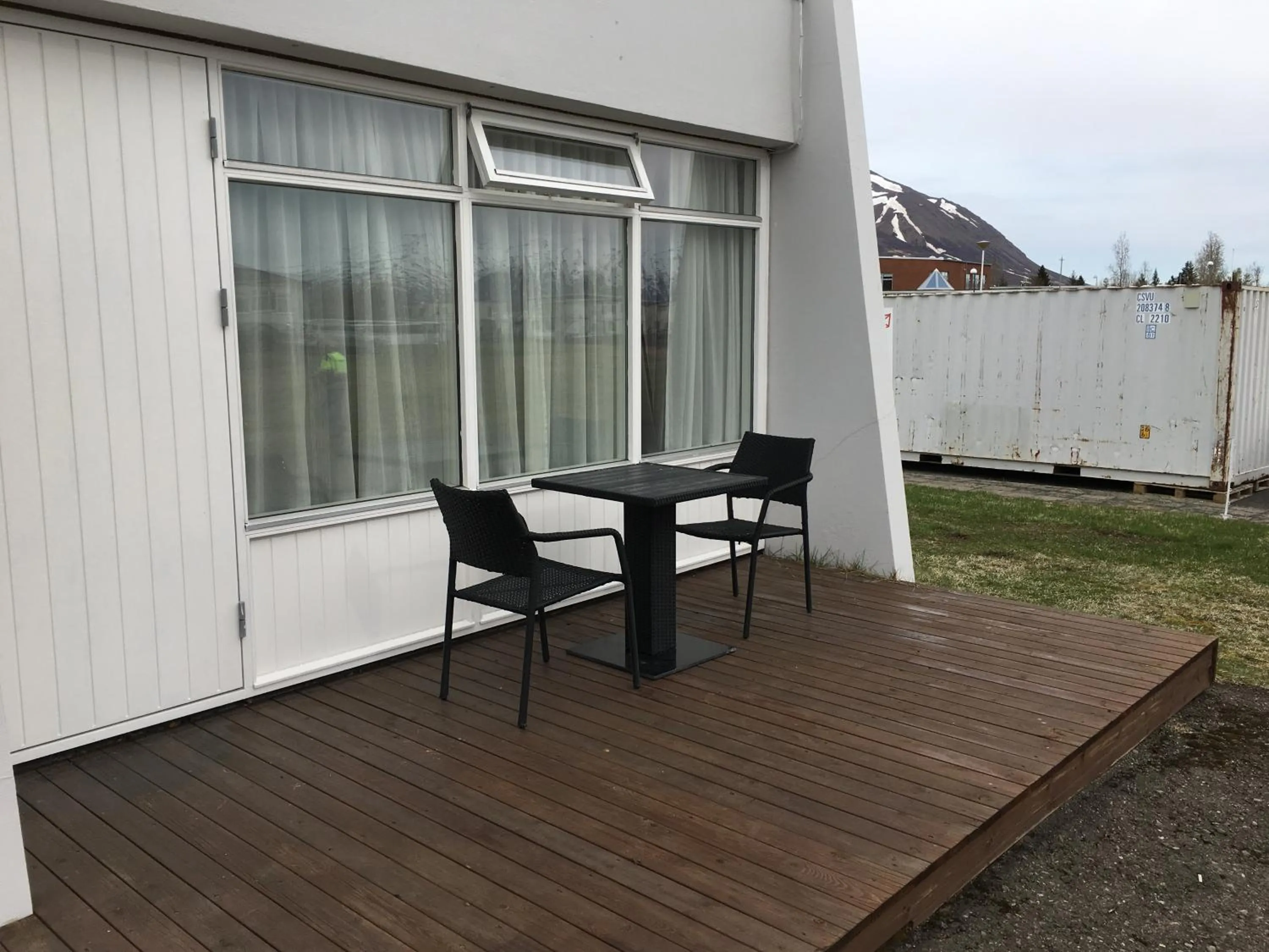 Balcony/Terrace in Hótel Dalvík