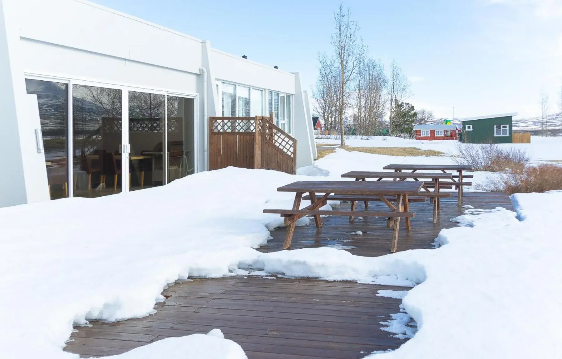 Property building in Hótel Dalvík Property building in Hótel Dalvík