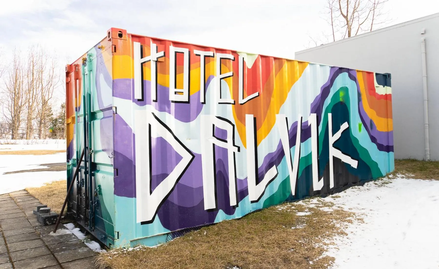 Property building in Hótel Dalvík