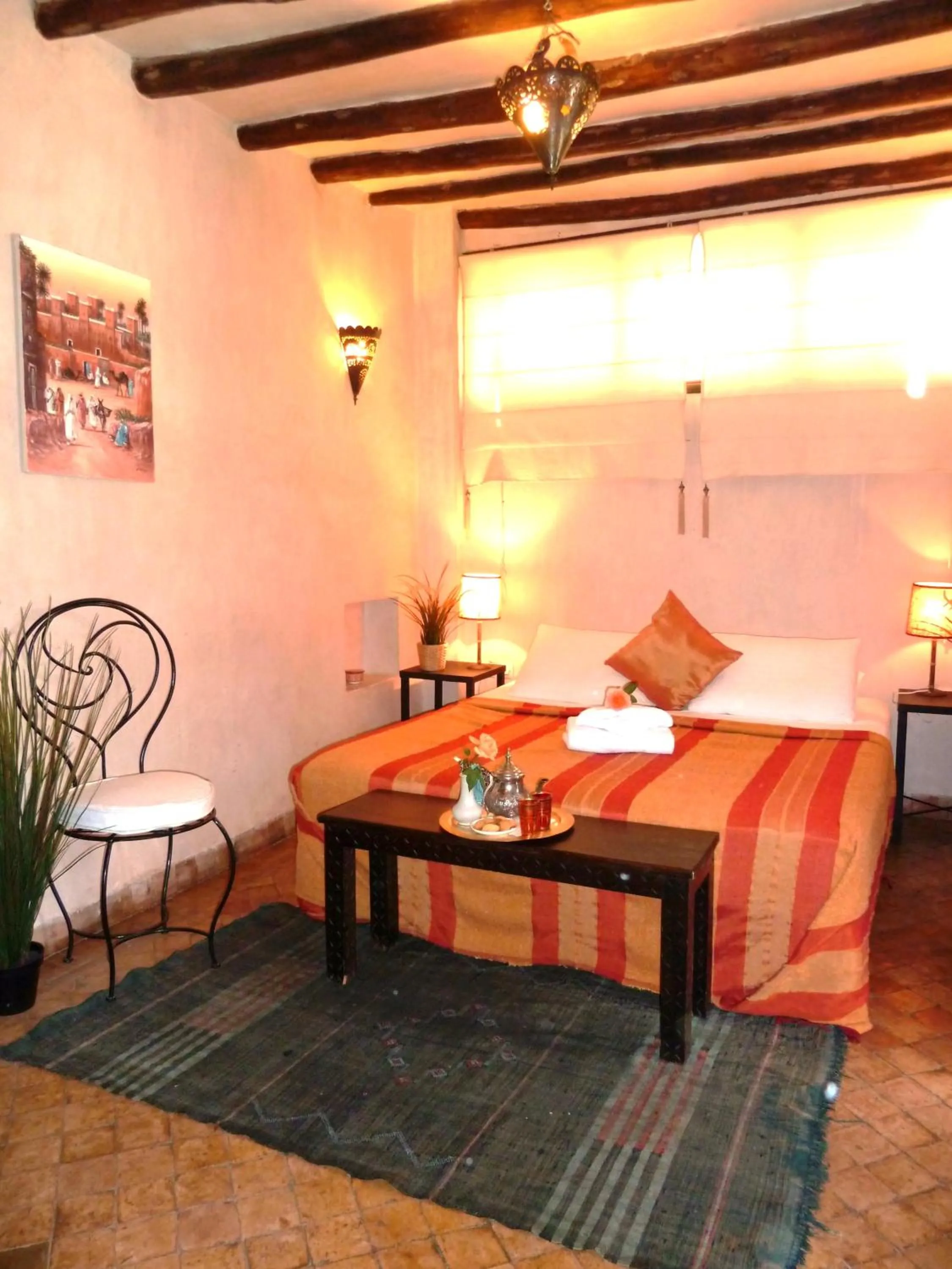 Bedroom, Bed in Riad Carina