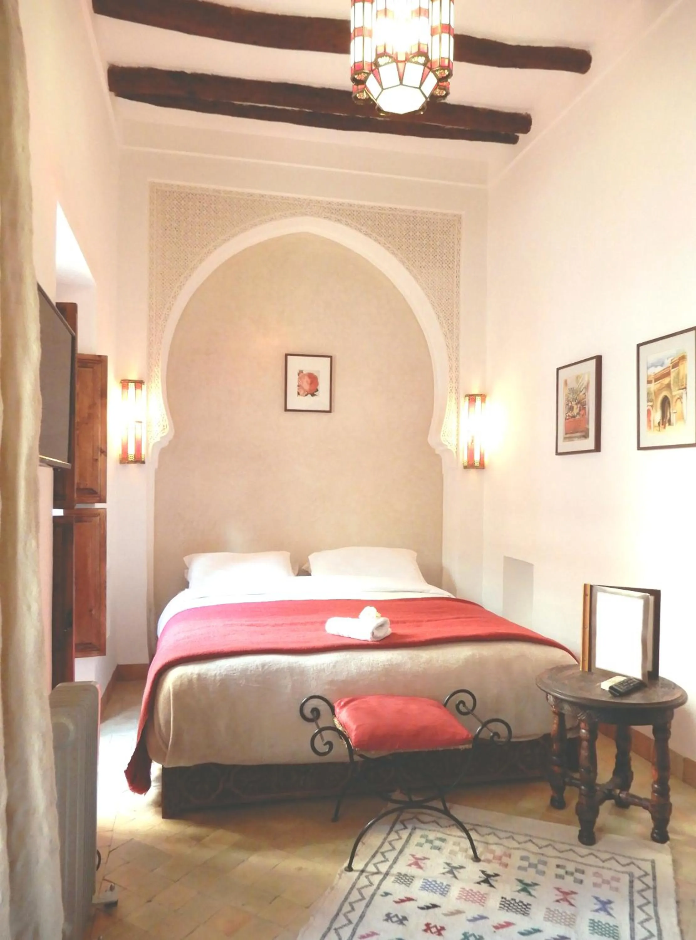 Bedroom, Bed in Riad Carina