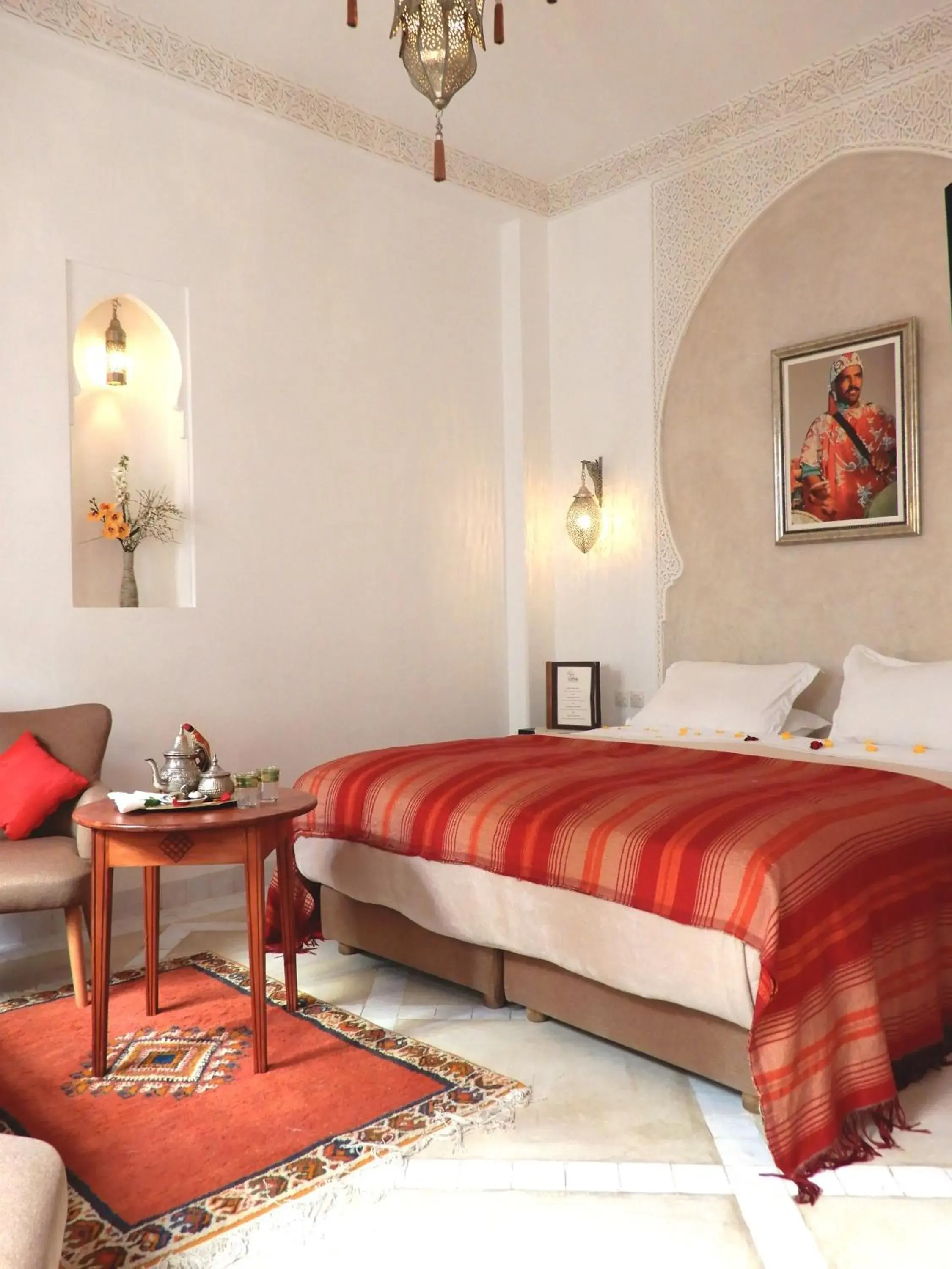 Deluxe Double Room in Riad Carina Deluxe Double Room in Riad Carina
