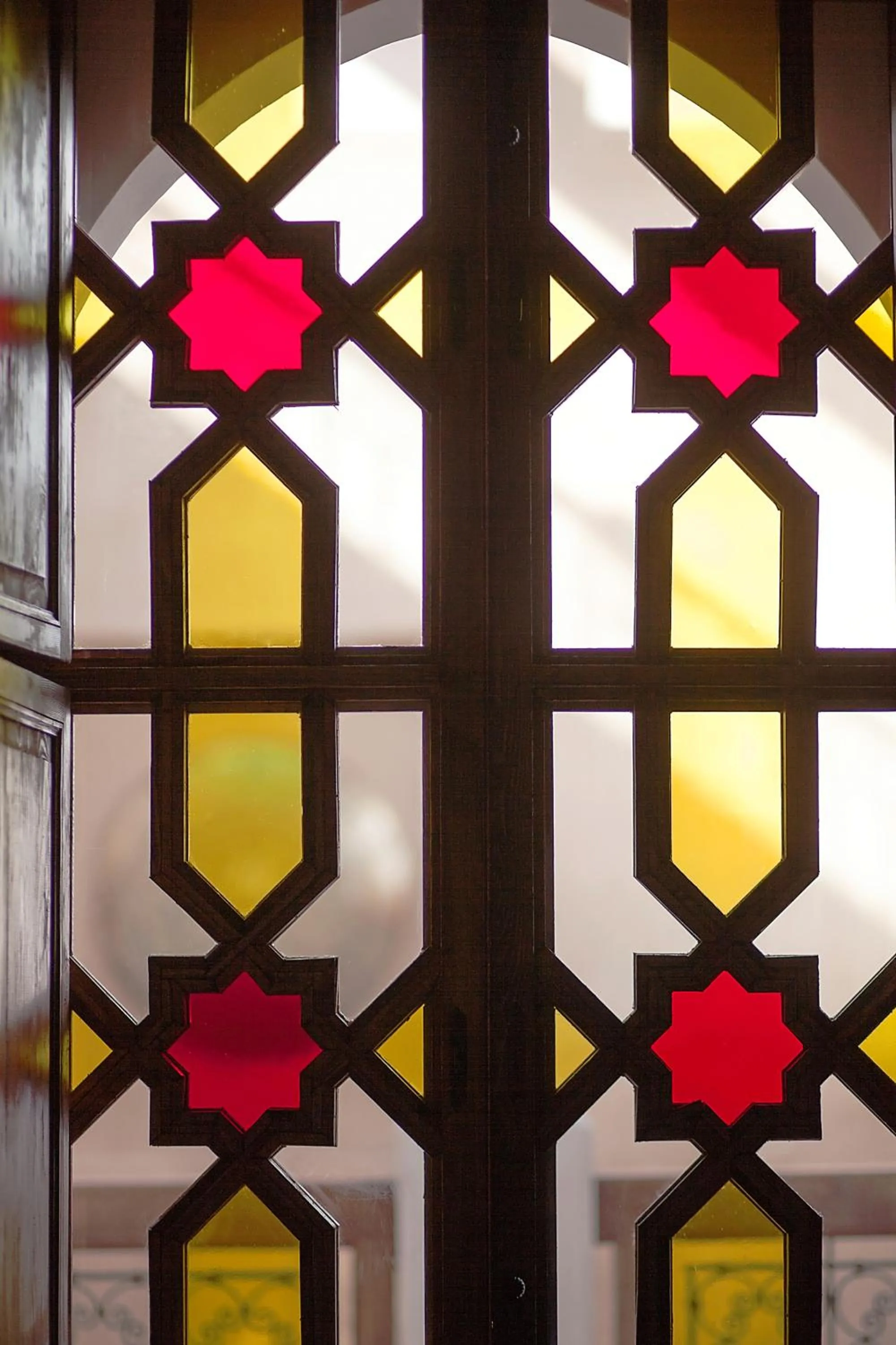 Decorative detail in Riad Carina