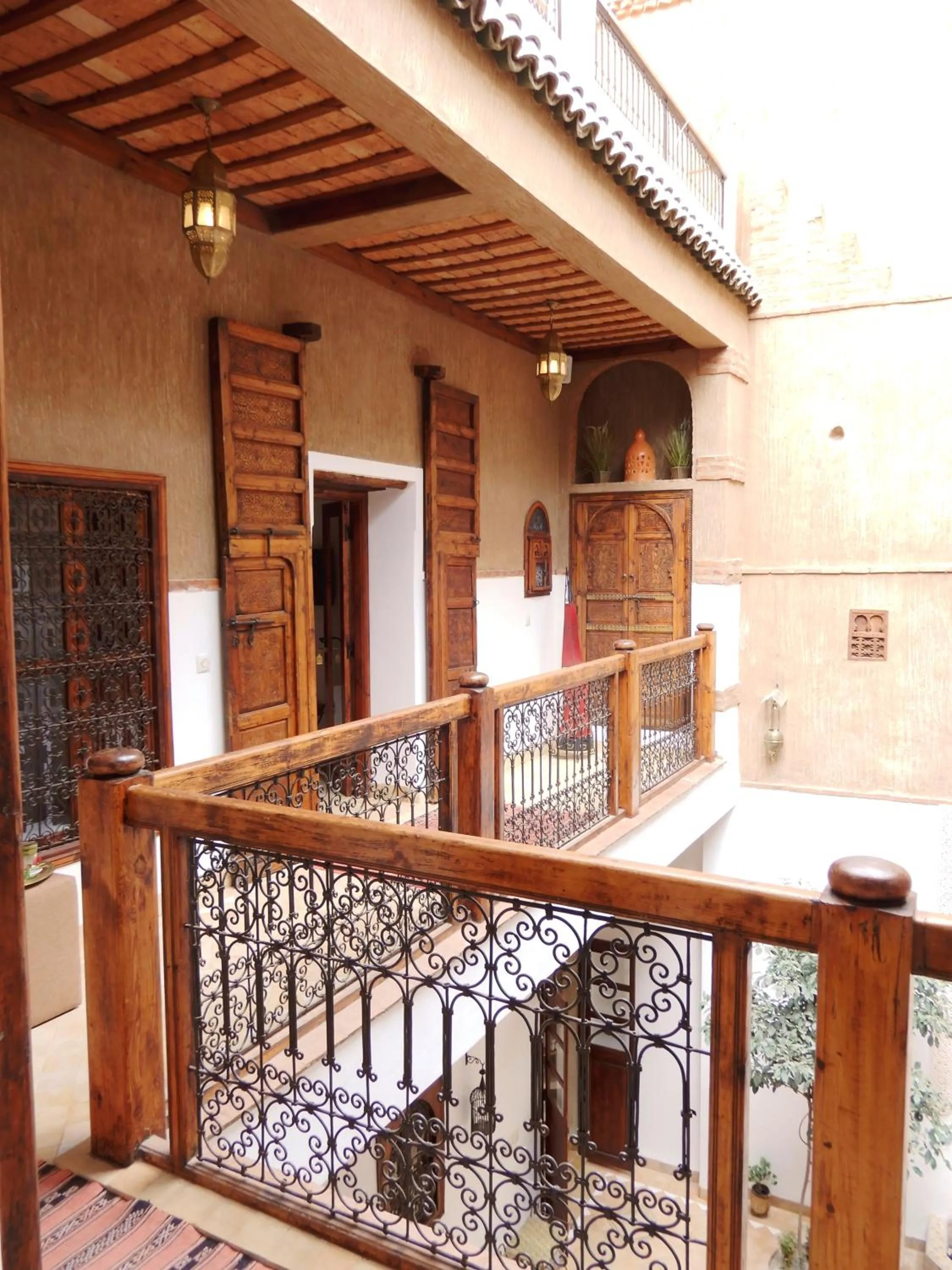 Patio in Riad Carina
