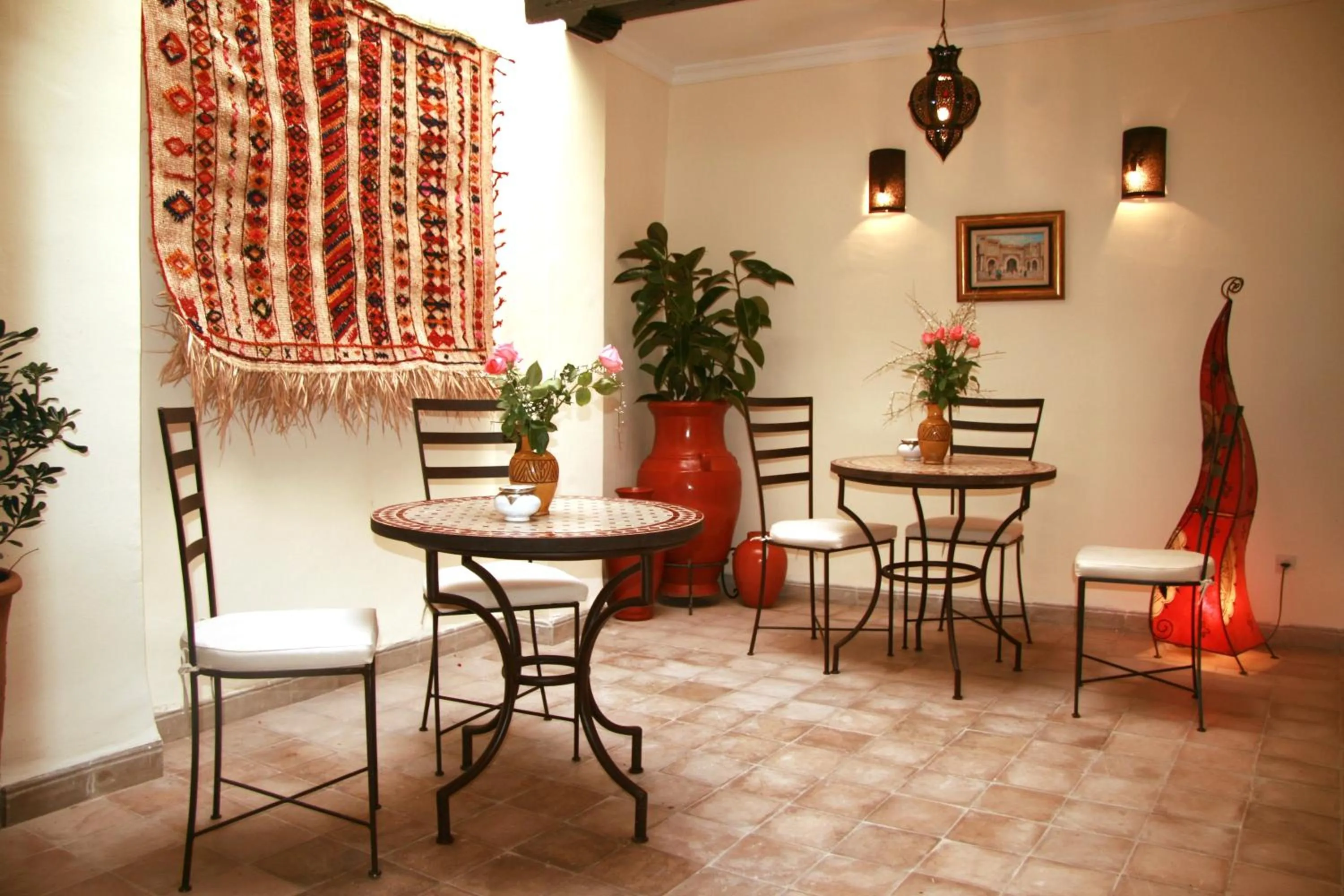 Patio in Riad Carina