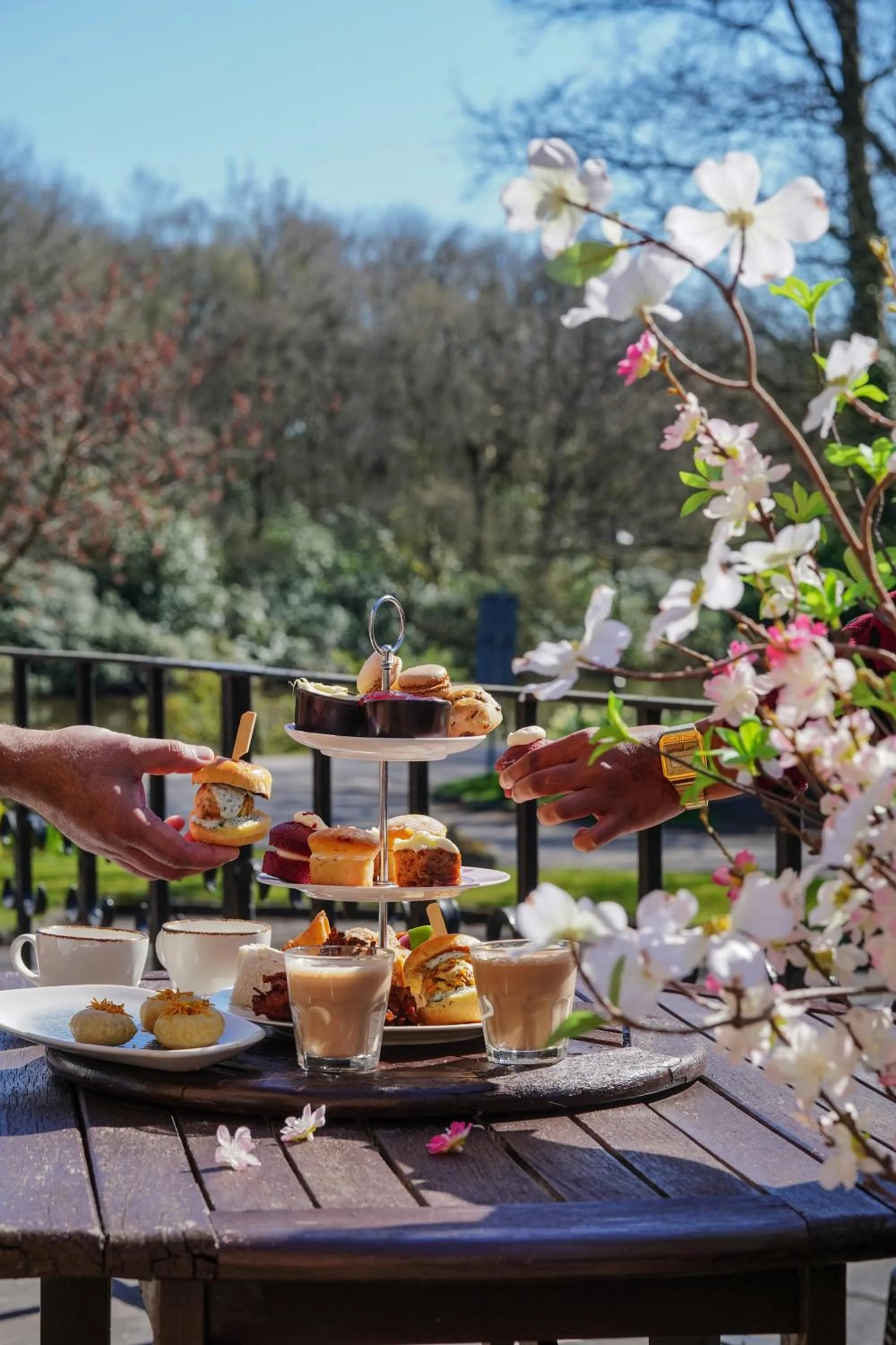 Balcony/Terrace in Park hall Hotel & Spa Lancashire, a member of Radisson Individuals