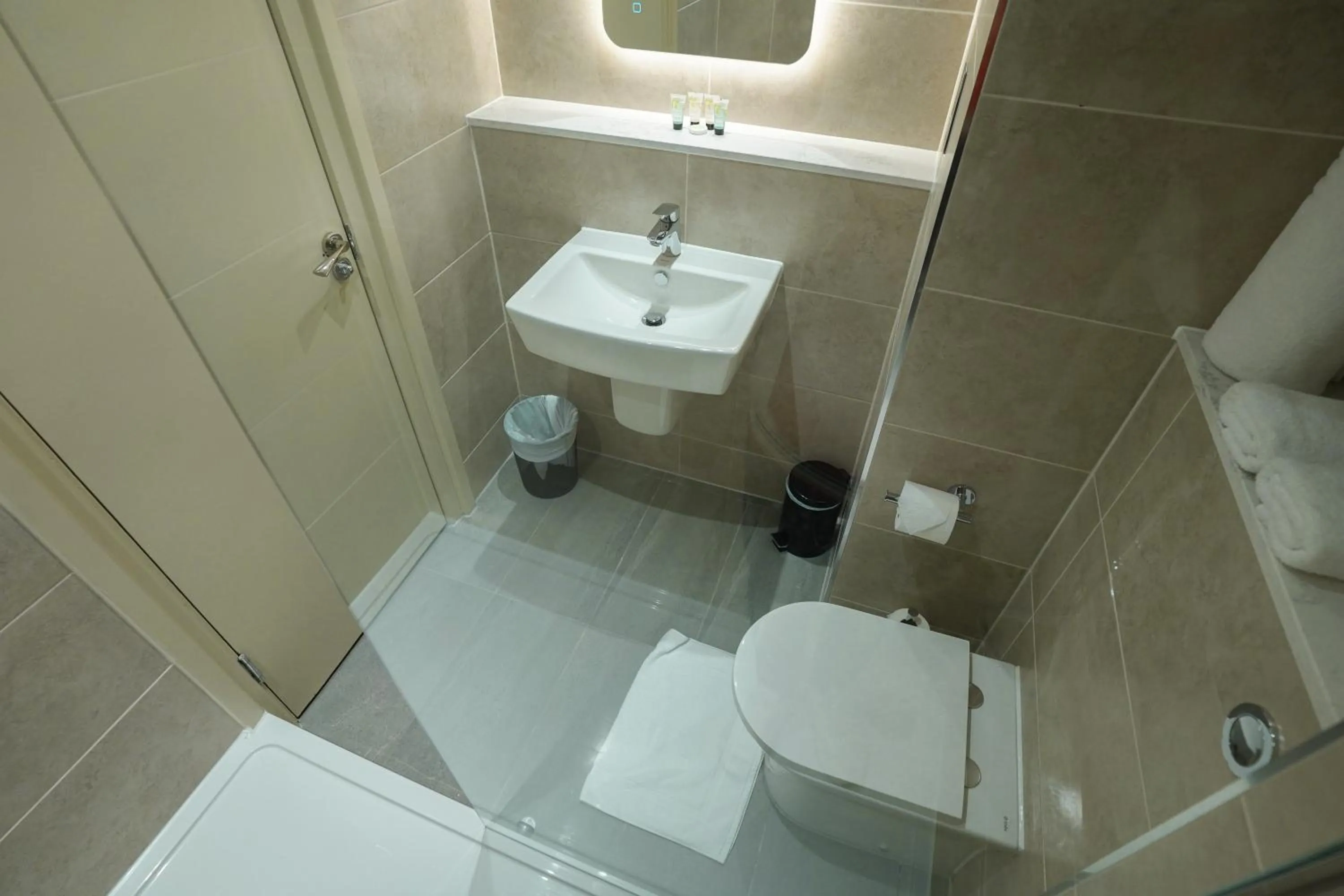 Toilet in Park hall Hotel & Spa Lancashire, a member of Radisson Individuals