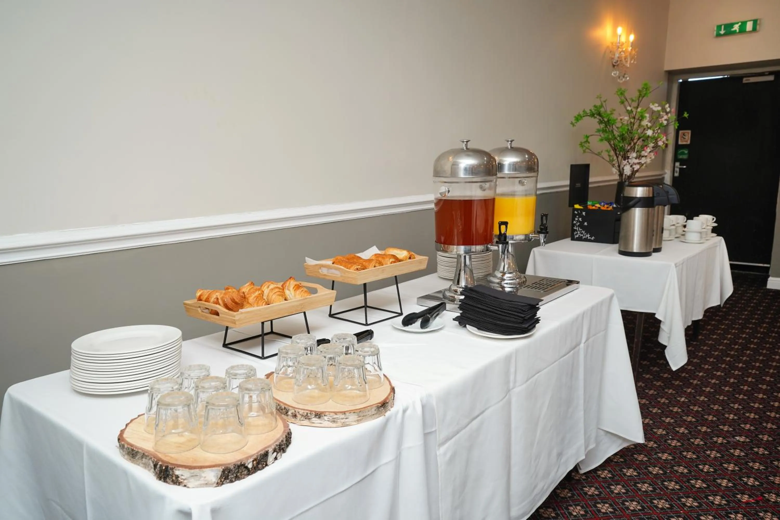 Food and drinks in Park hall Hotel & Spa Lancashire, a member of Radisson Individuals