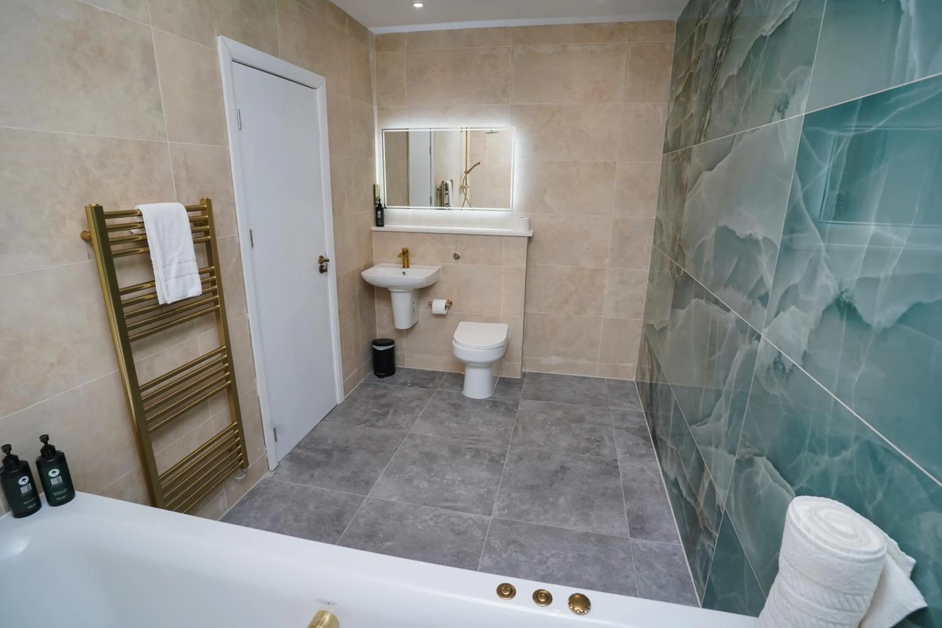Shower in Park hall Hotel & Spa Lancashire, a member of Radisson Individuals