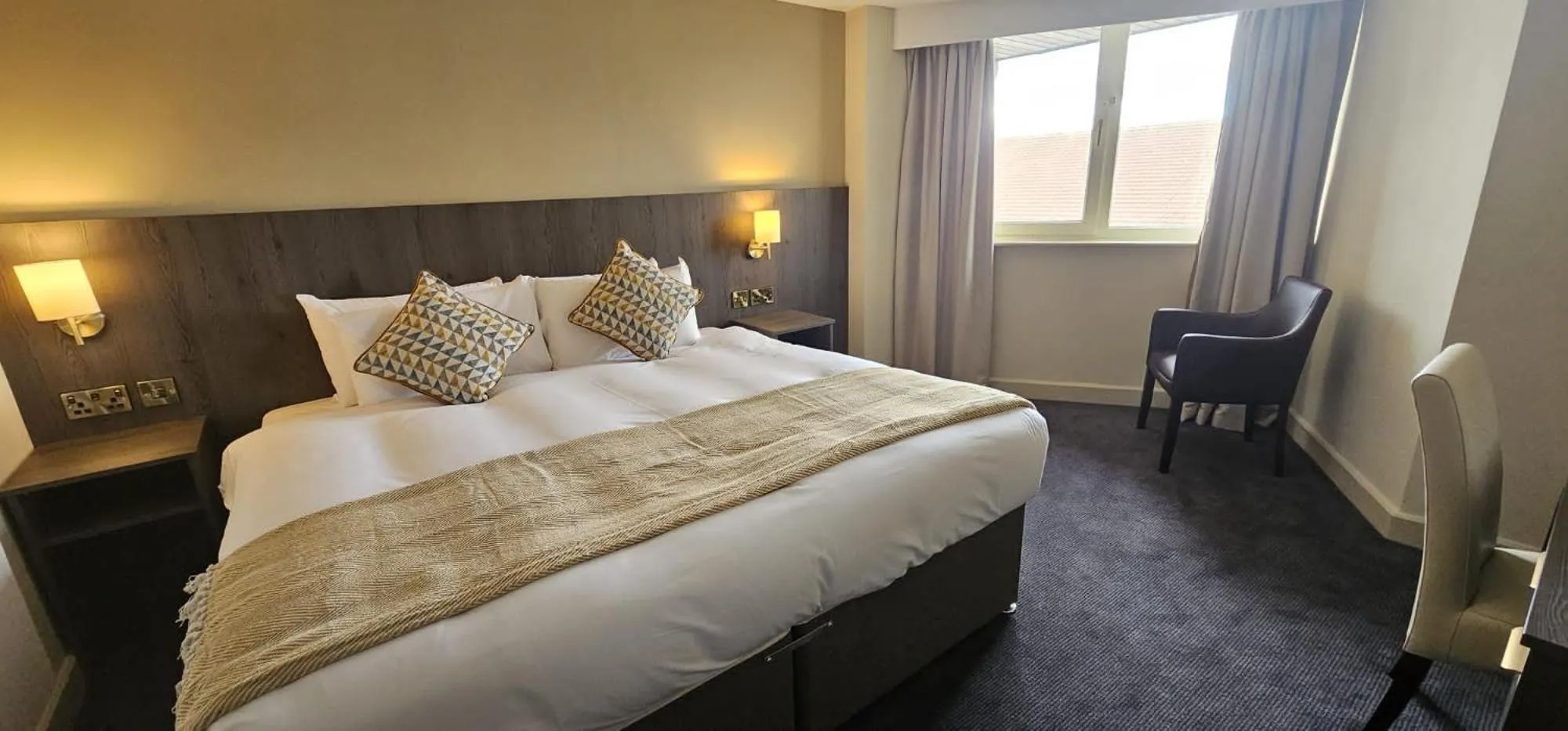 Bedroom, Bed in Park hall Hotel & Spa Lancashire, a member of Radisson Individuals