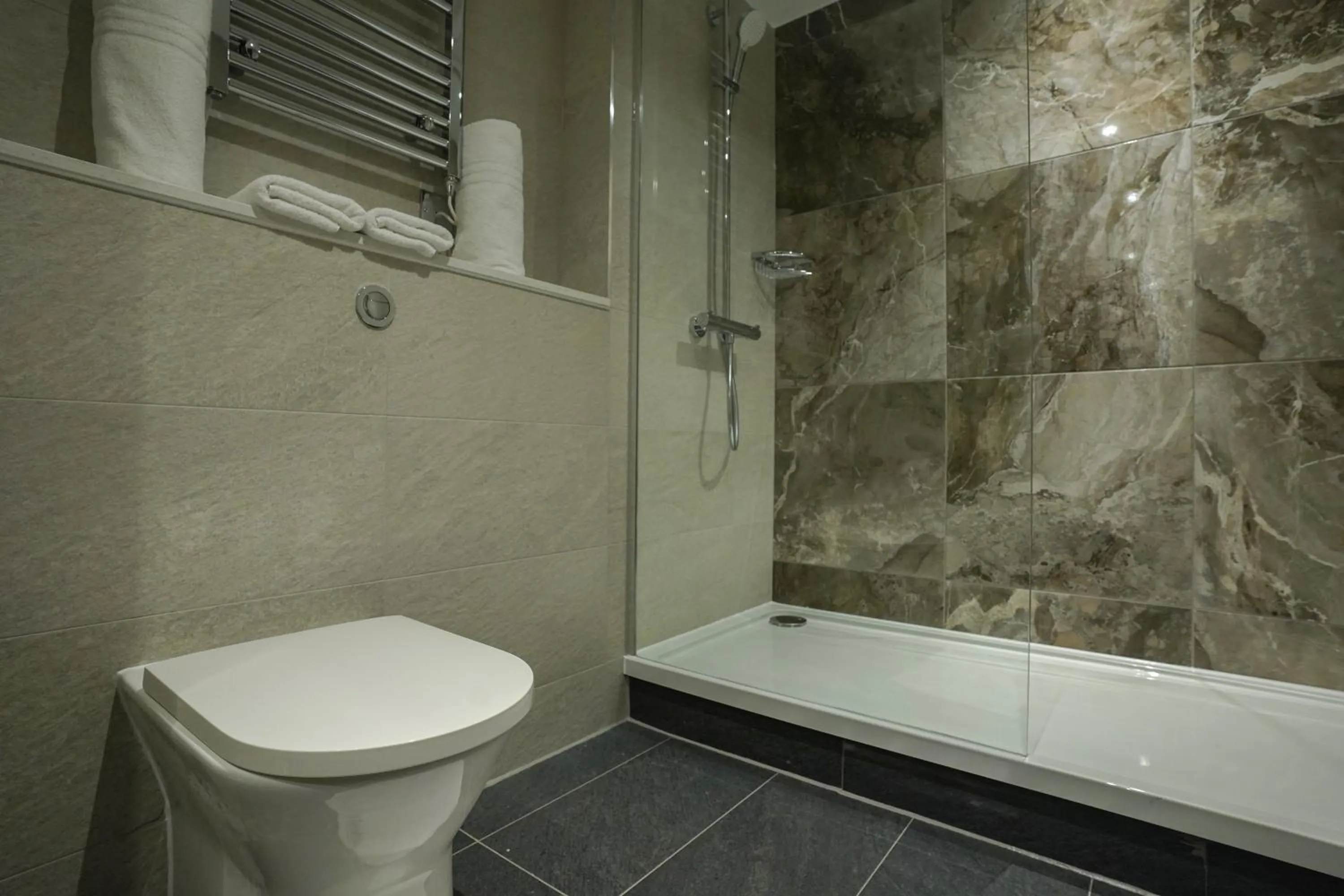 Shower in Park hall Hotel & Spa Lancashire, a member of Radisson Individuals
