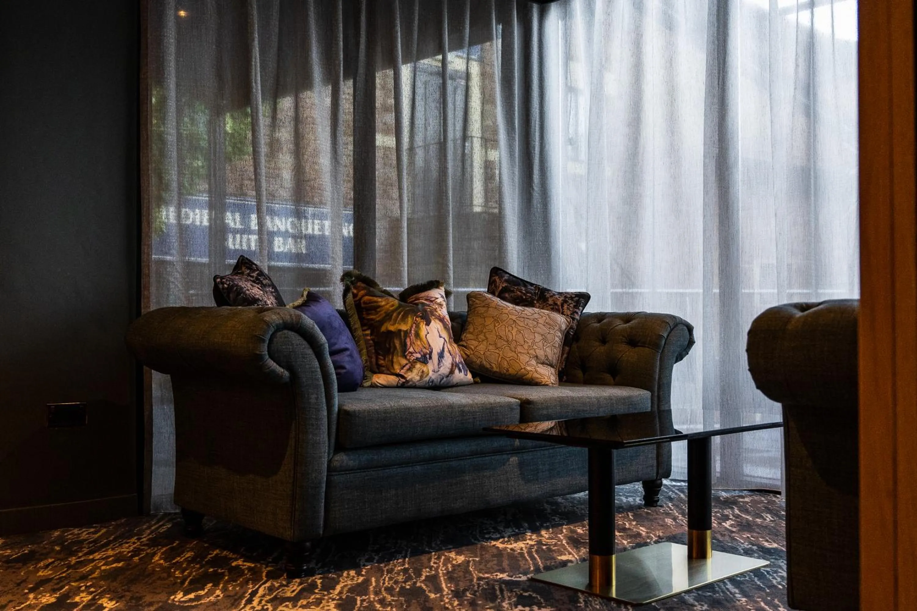 Seating area in Park hall Hotel & Spa Lancashire, a member of Radisson Individuals