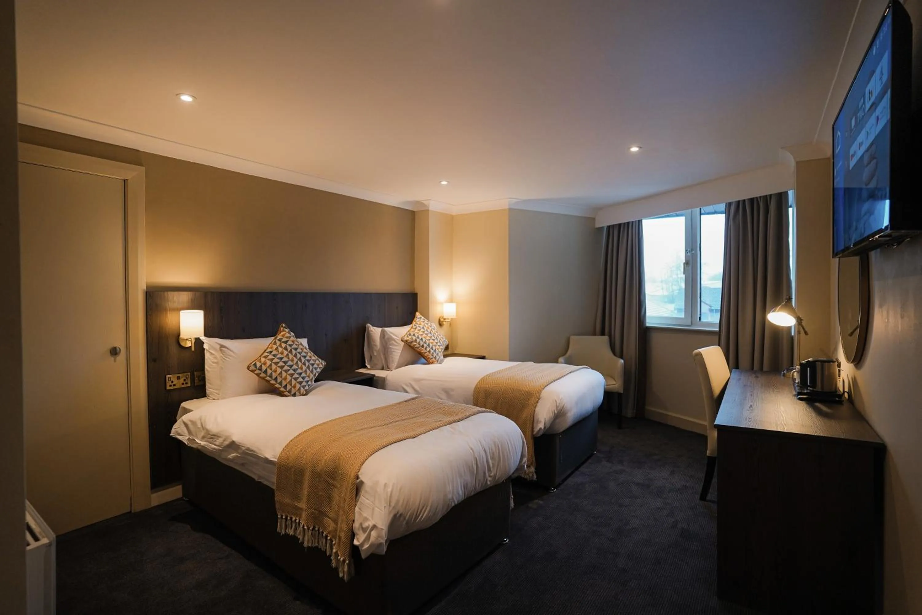 Bedroom, Bed in Park hall Hotel & Spa Lancashire, a member of Radisson Individuals