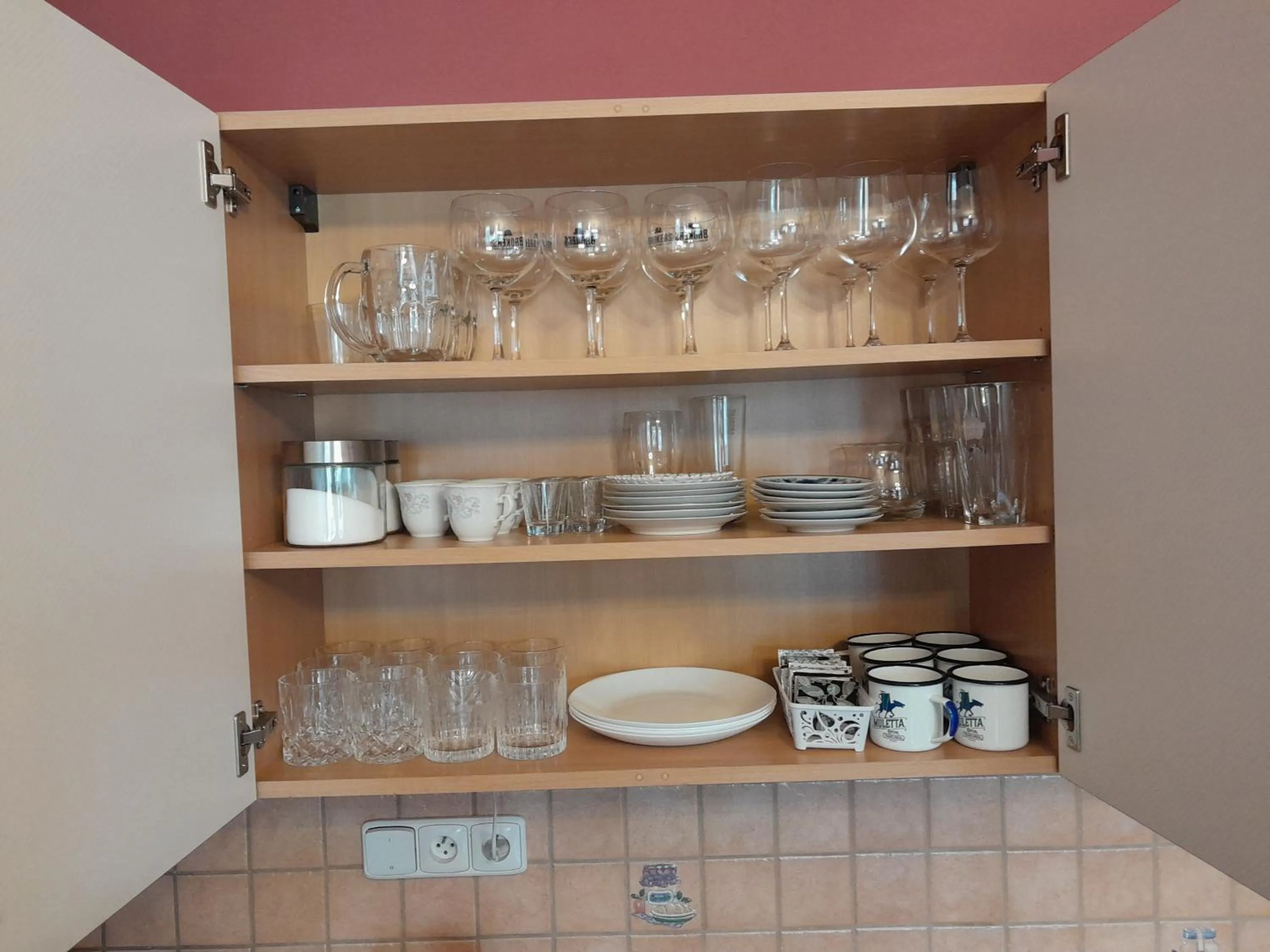 Kitchen or kitchenette in Apartments Kájovská 63