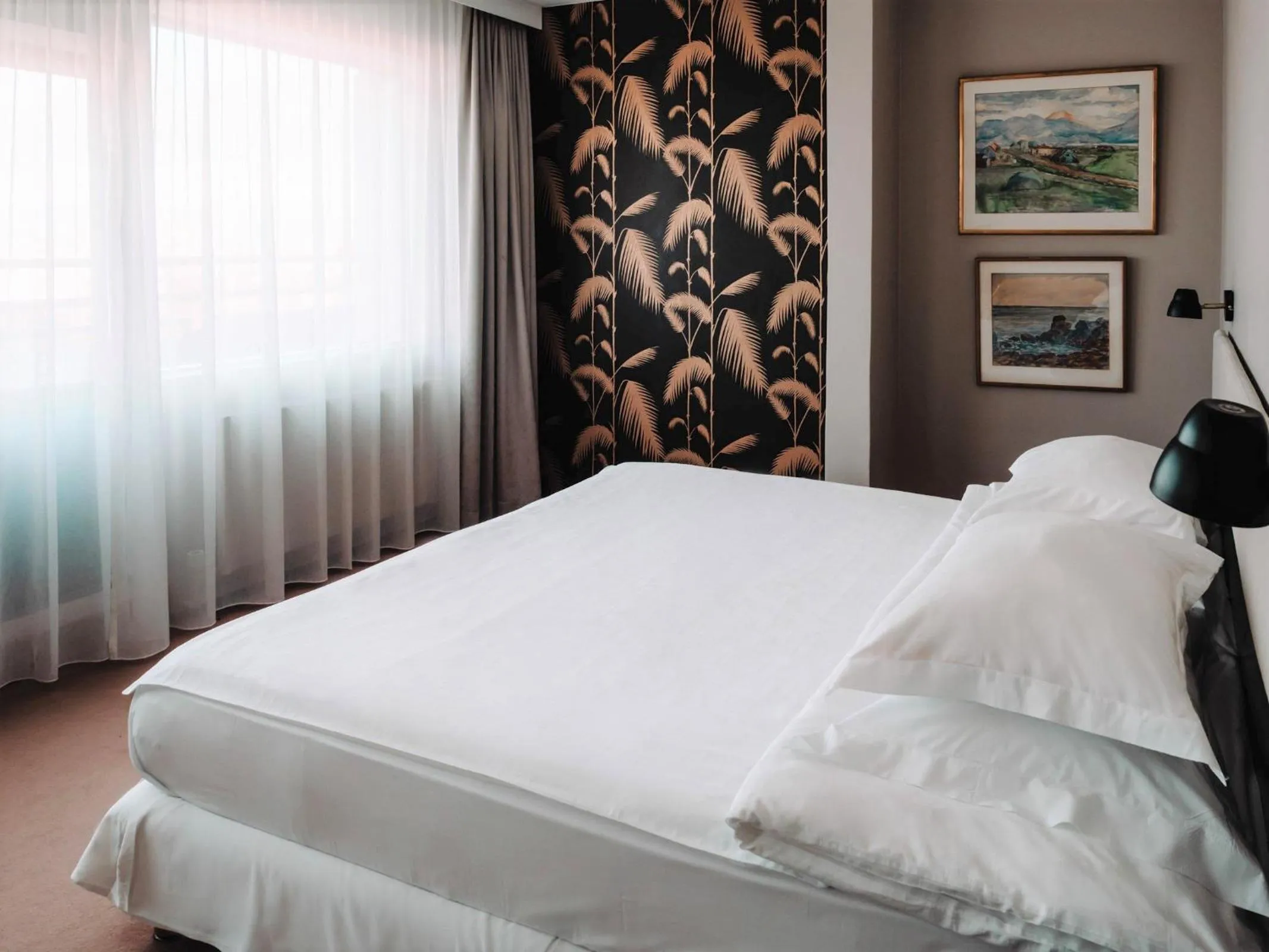 Bedroom, Bed in Hotel Holt - The Art Hotel