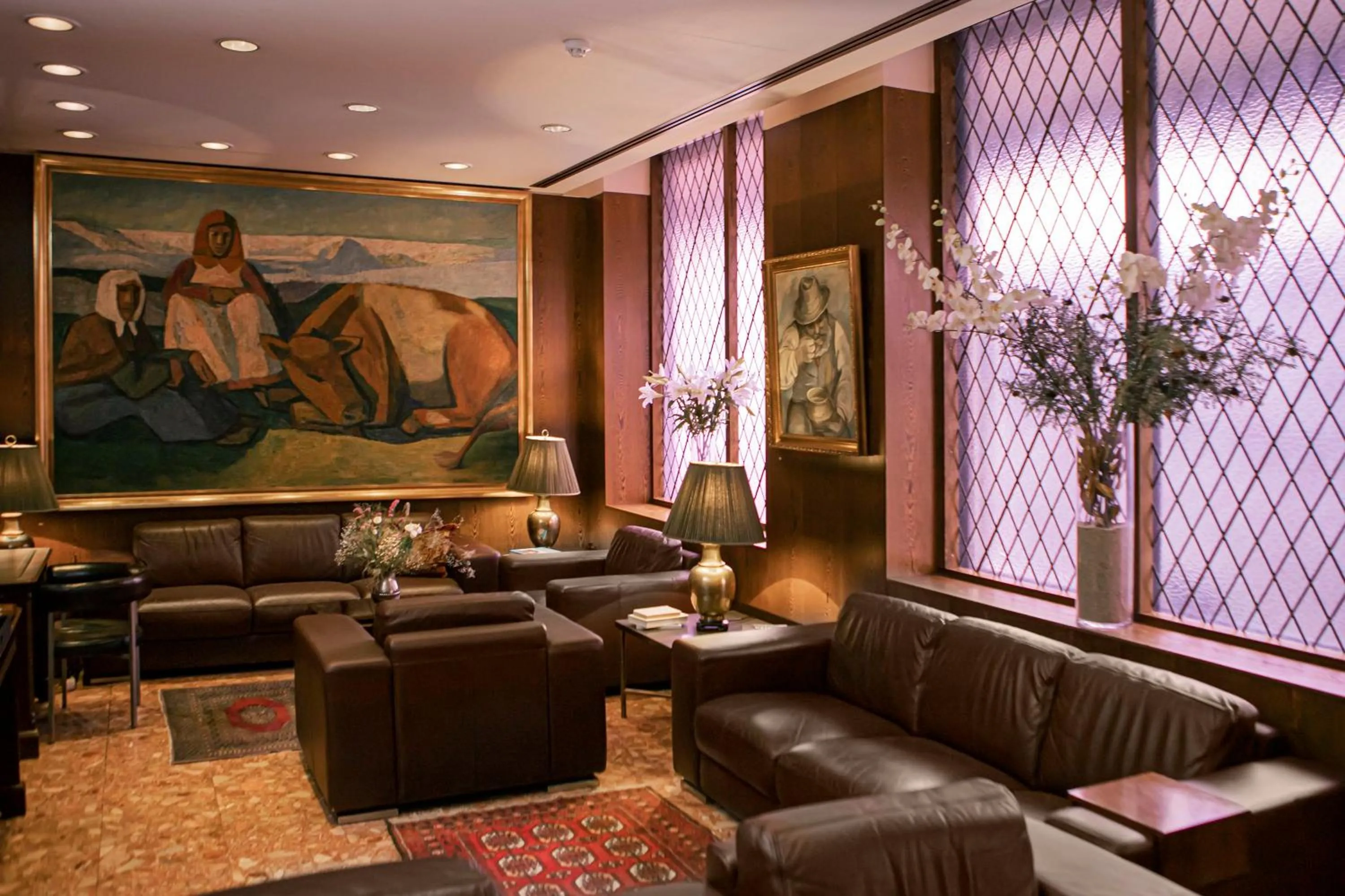 Lobby or reception in Hotel Holt - The Art Hotel