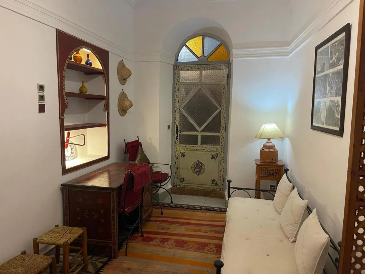 Seating area in Riad Maison Arabo-Andalouse