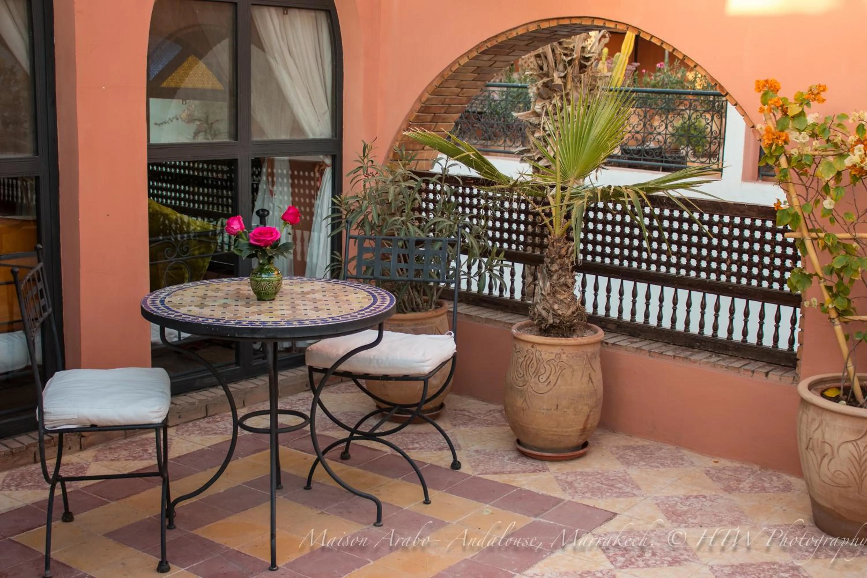 Patio in Riad Maison Arabo-Andalouse