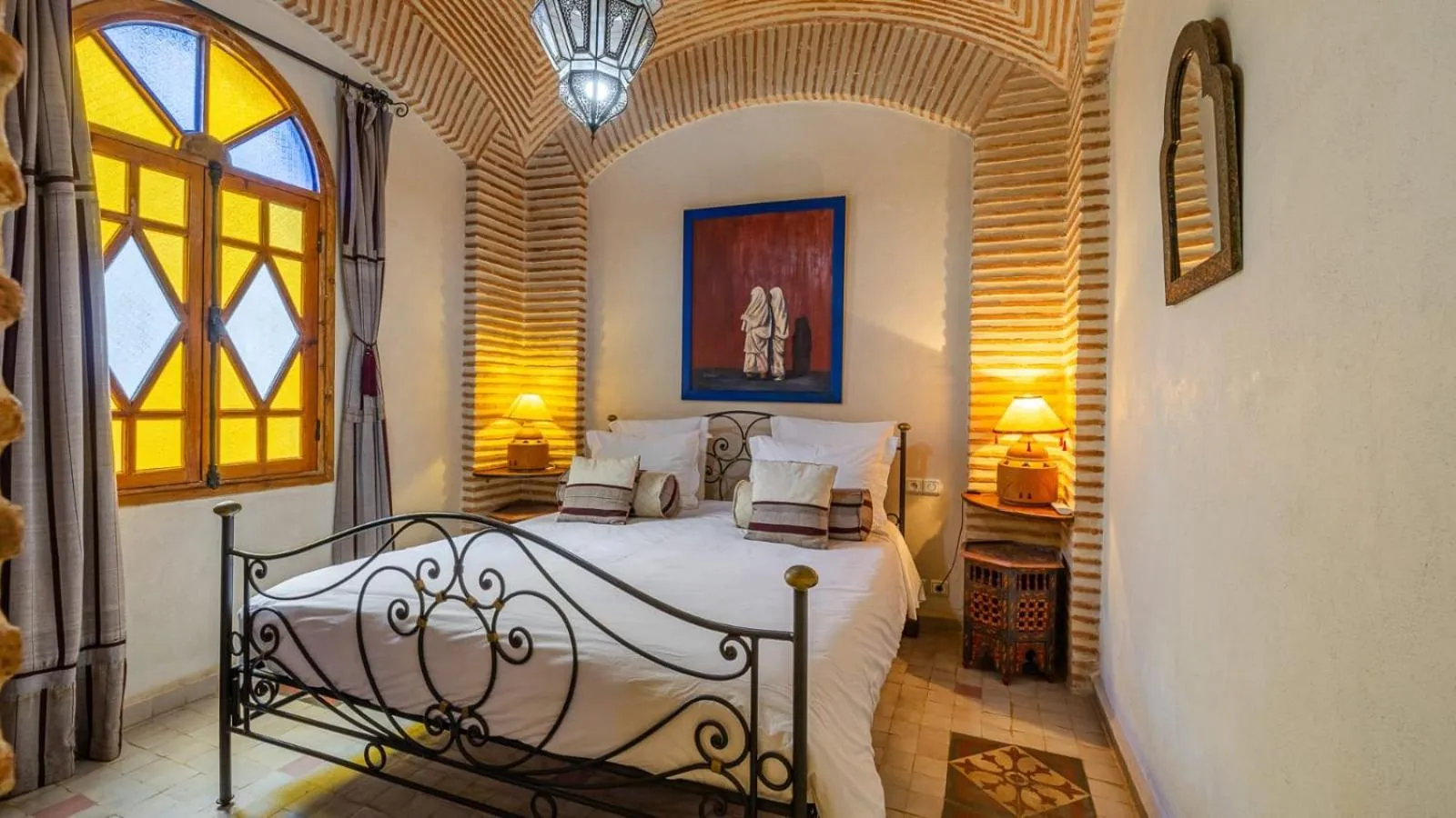 Photo of the whole room, Bed in Riad Maison Arabo-Andalouse