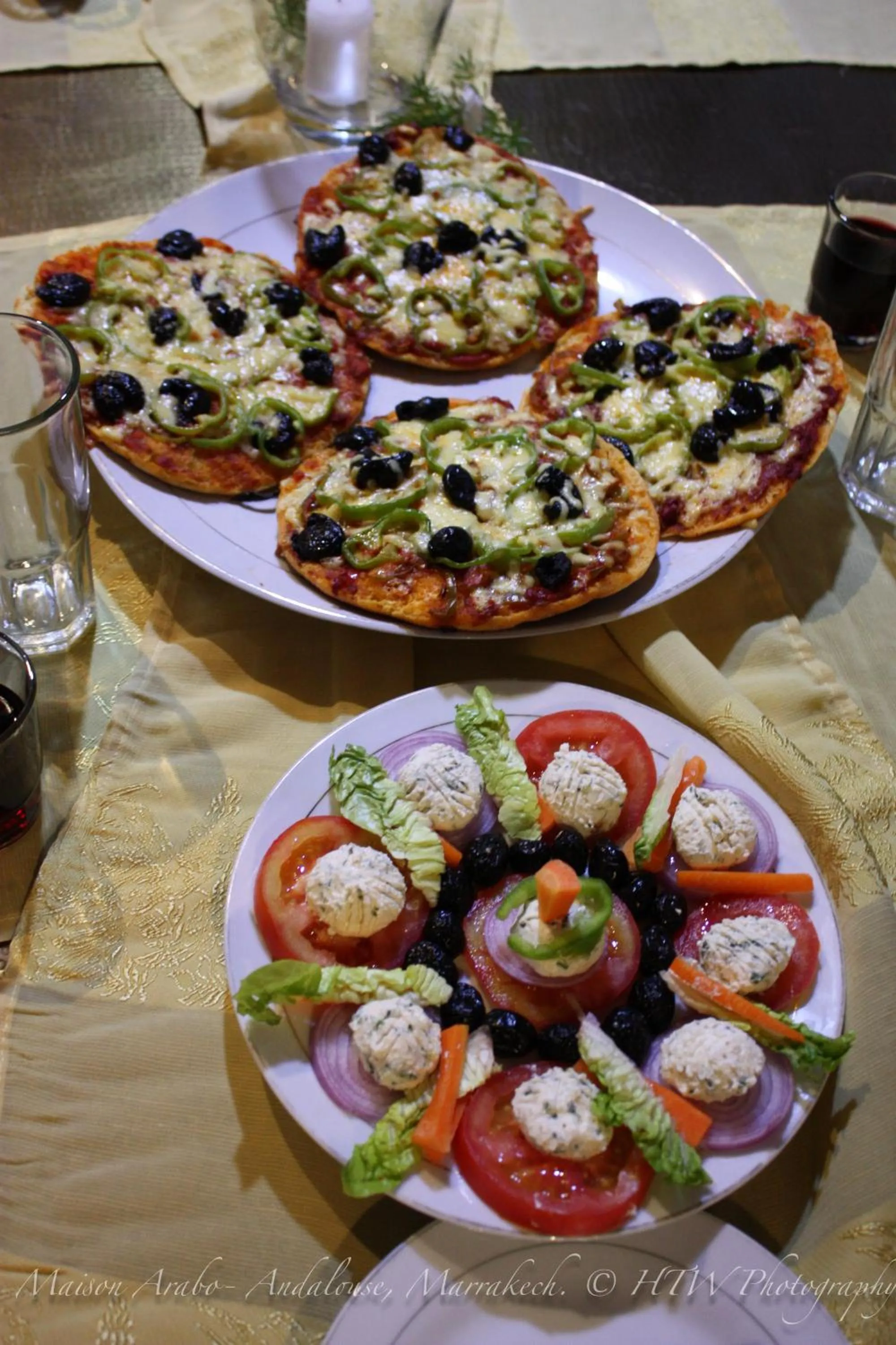 Food and drinks in Riad Maison Arabo-Andalouse