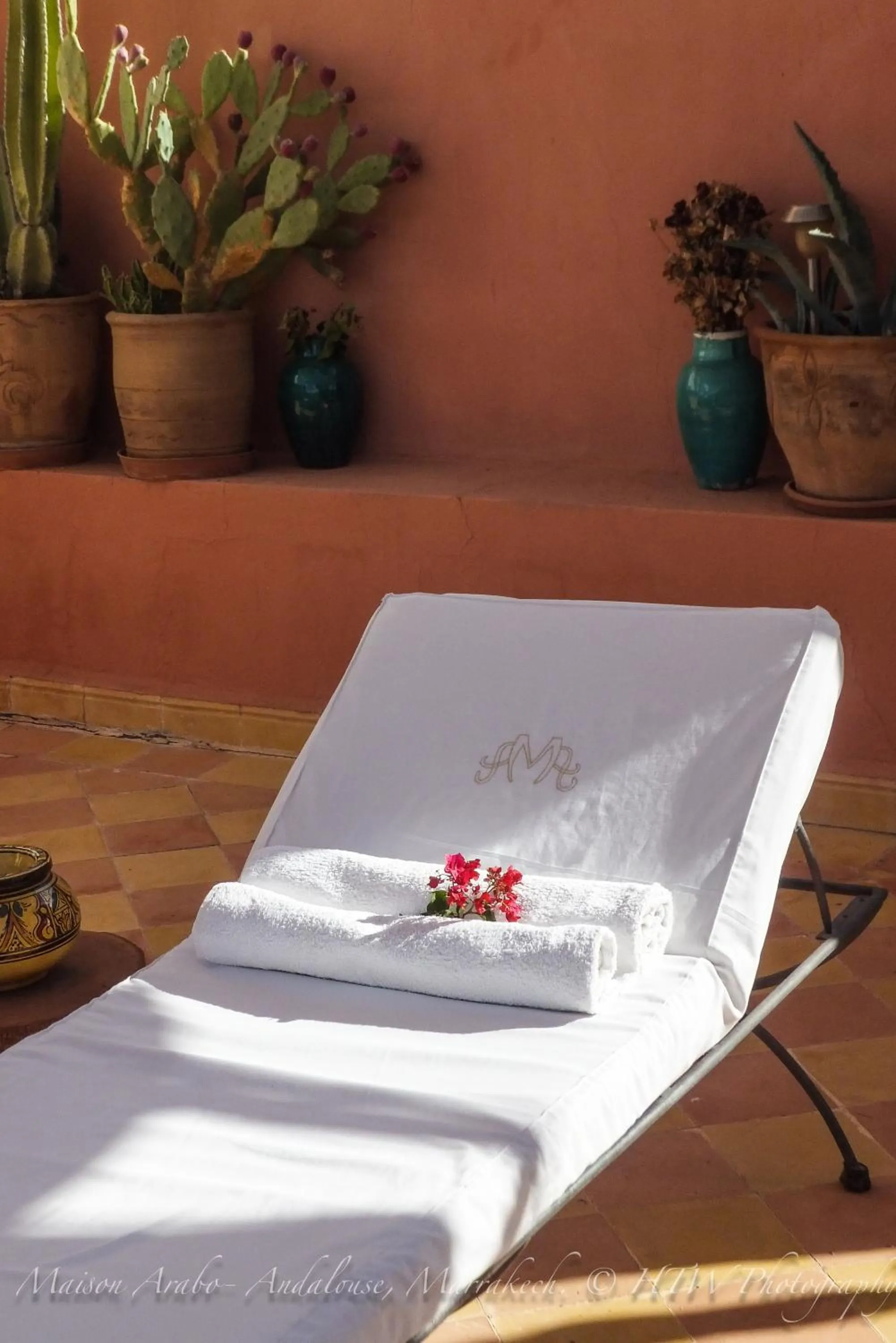 Patio in Riad Maison Arabo-Andalouse