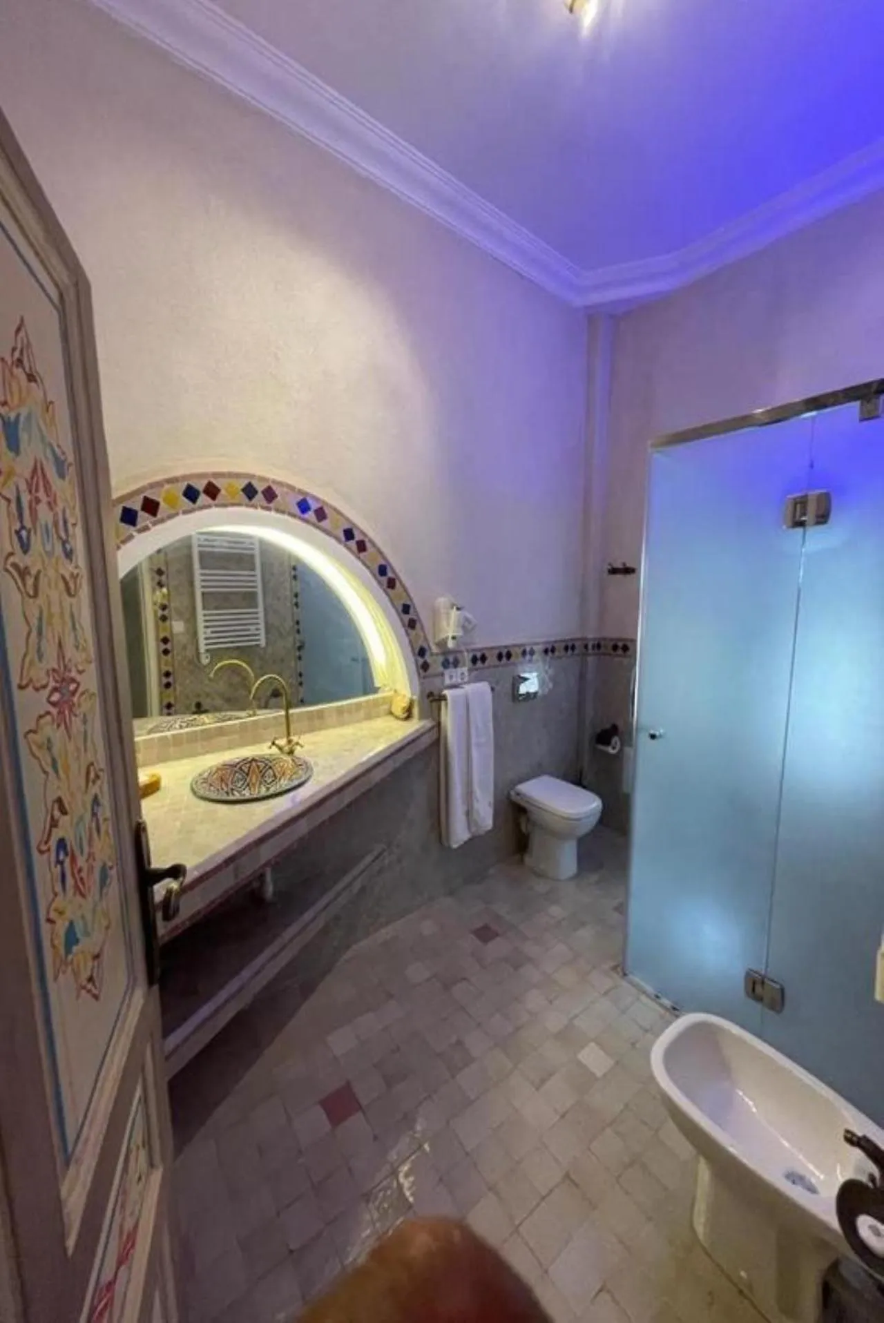 Bathroom in Riad Maison Arabo-Andalouse