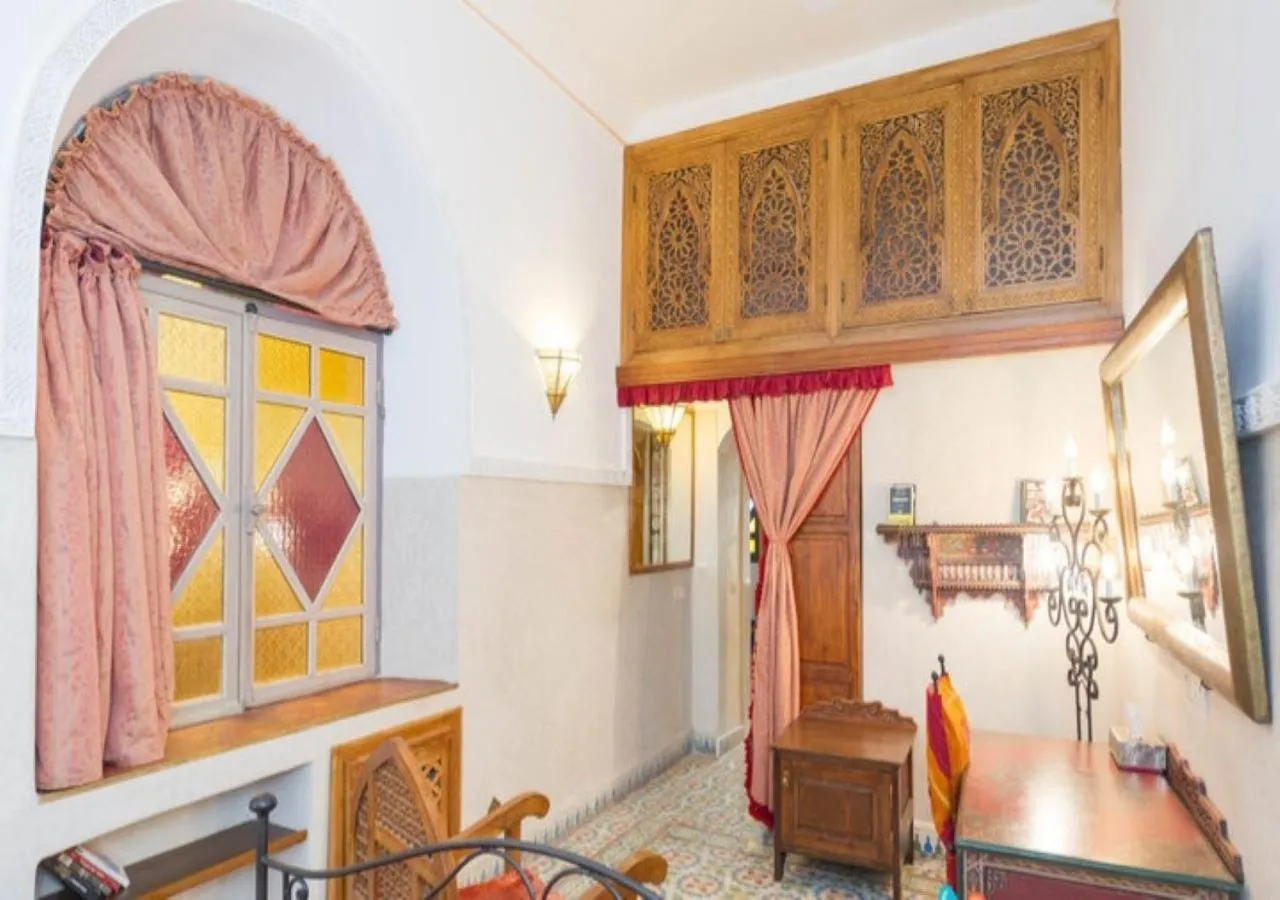 Photo of the whole room, Bed in Riad Maison Arabo-Andalouse