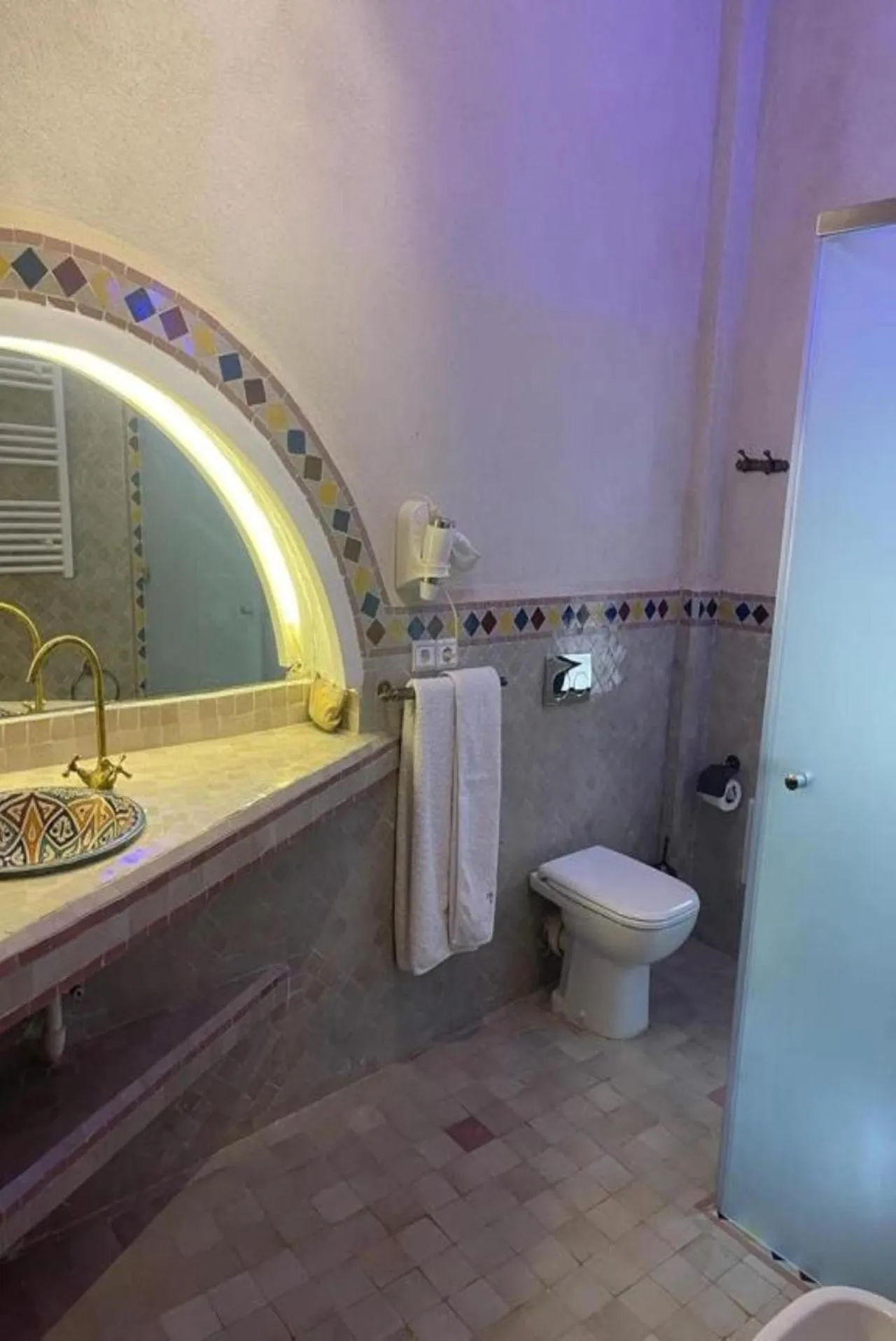 Bathroom in Riad Maison Arabo-Andalouse