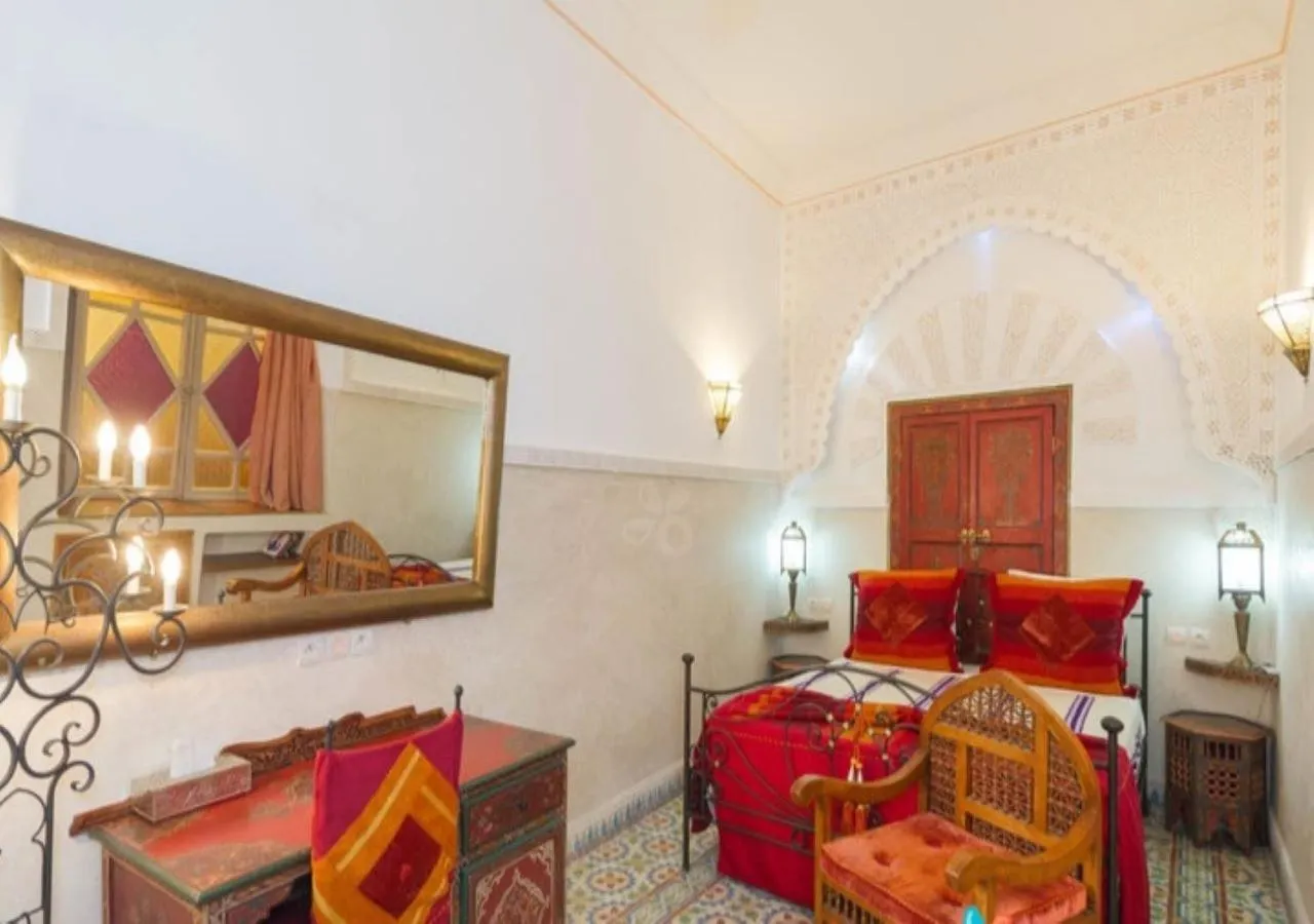 Photo of the whole room, Bed in Riad Maison Arabo-Andalouse