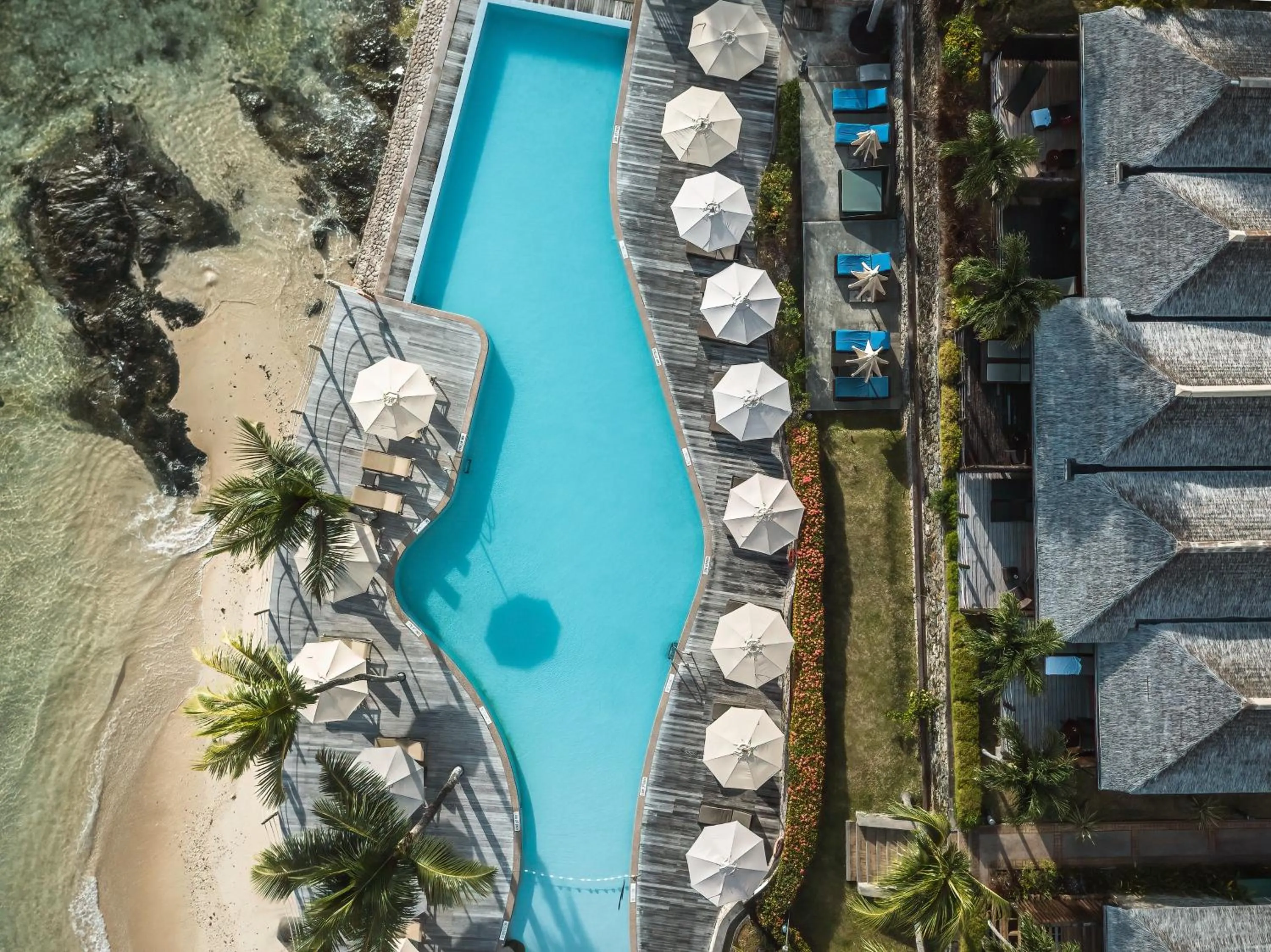 Swimming pool in Fisherman's Cove Resort - closed for complete renovation - Visit our sister property STORY Seychelles for your stay