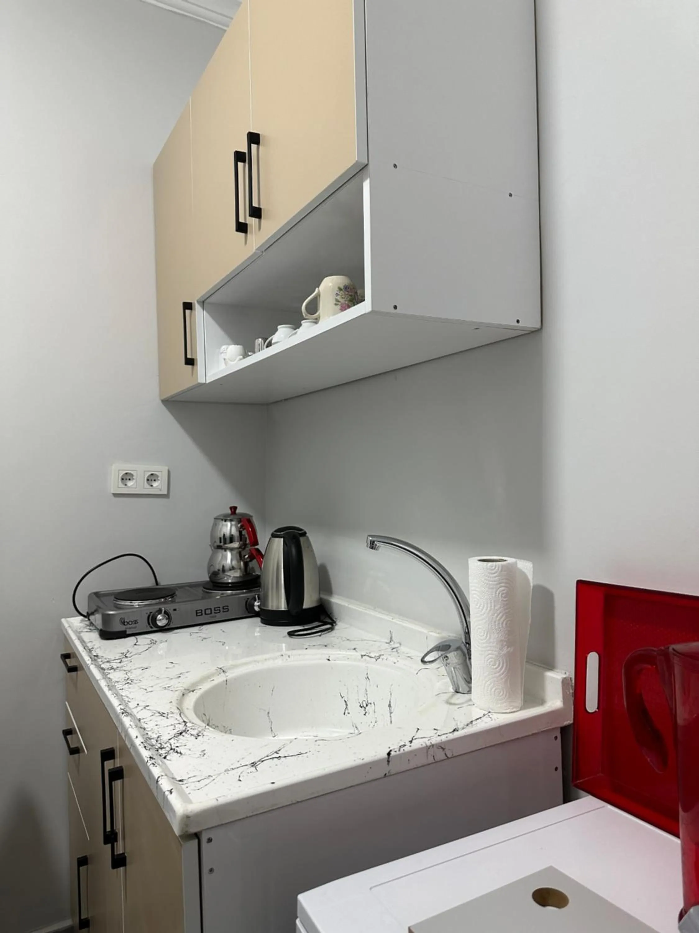 Kitchen or kitchenette in İSTANBLUE TAKSİM APART HOTEL
