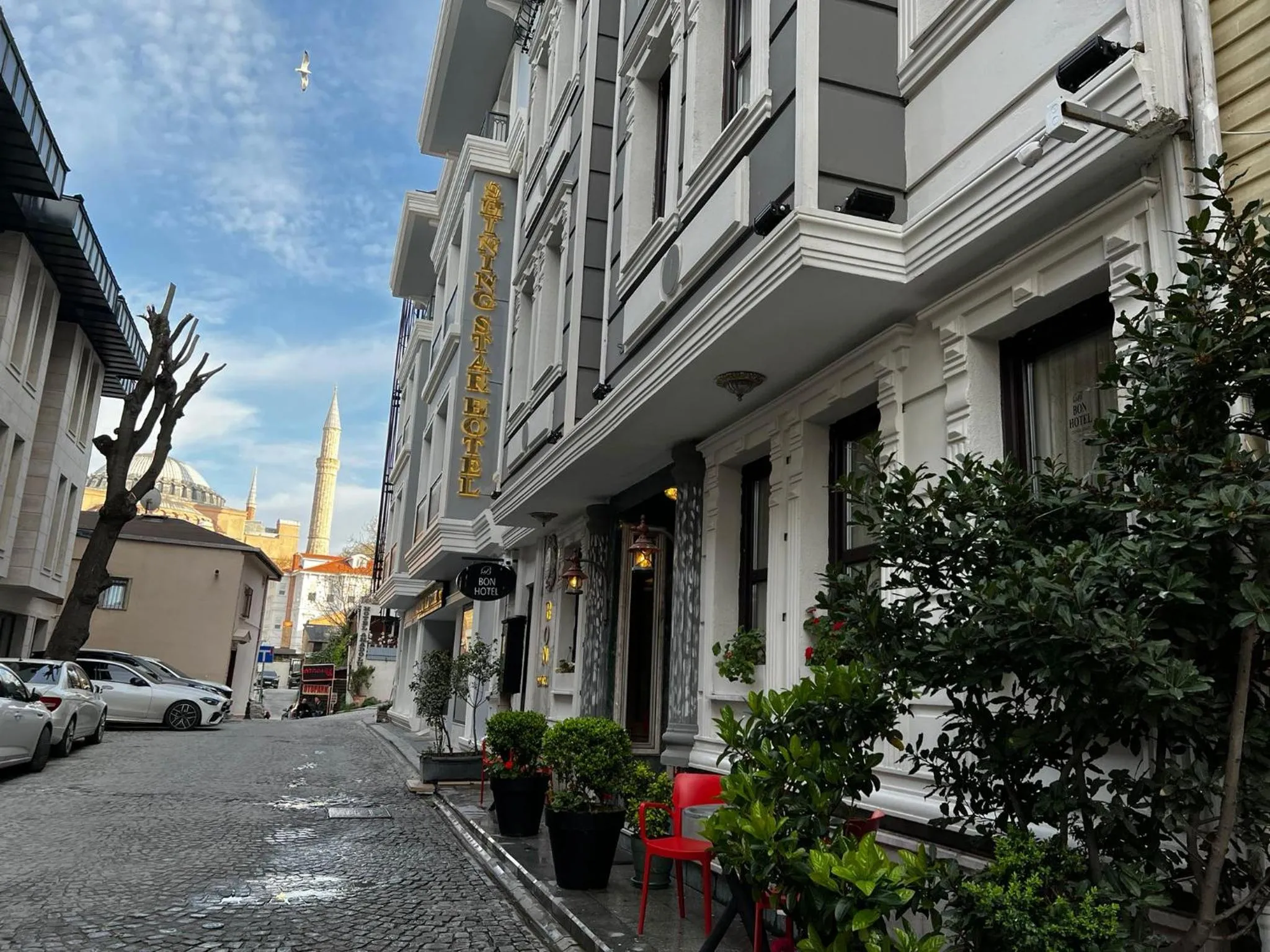 Street view in Hotel Bon Hagia Sophia