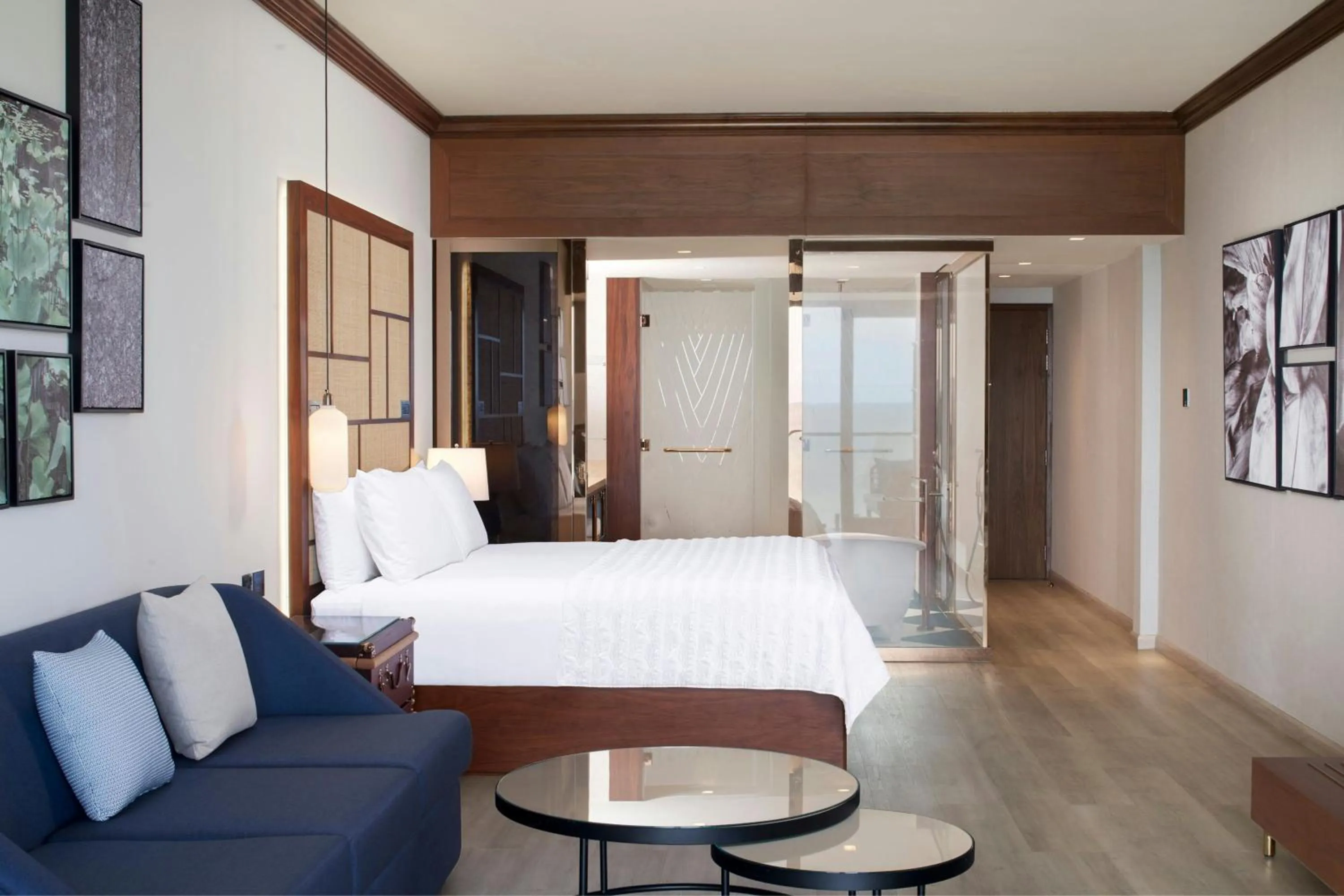 Beach, Bed in Le Meridien Ile Maurice